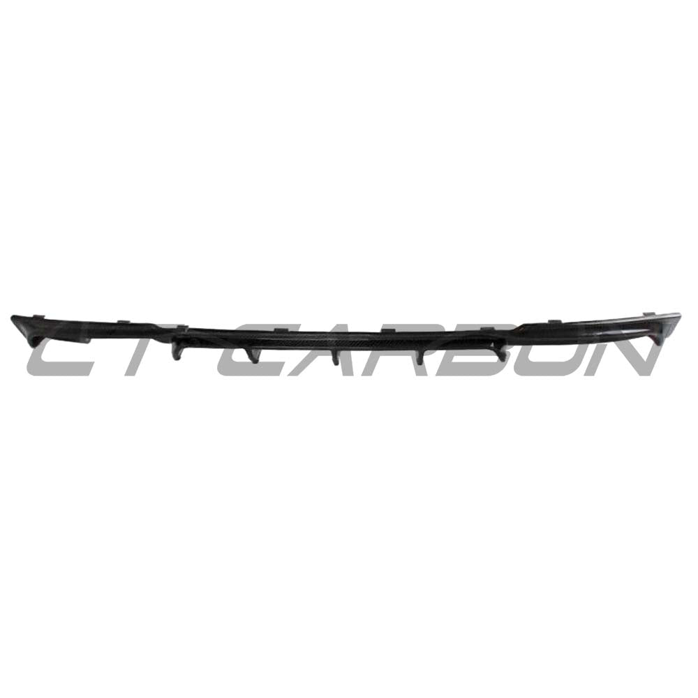 BMW F30 3 Series 2011-2019 CT Carbon full carbon fibre diffuser with twin exhaust, MP style, lightweight performance upgrade.