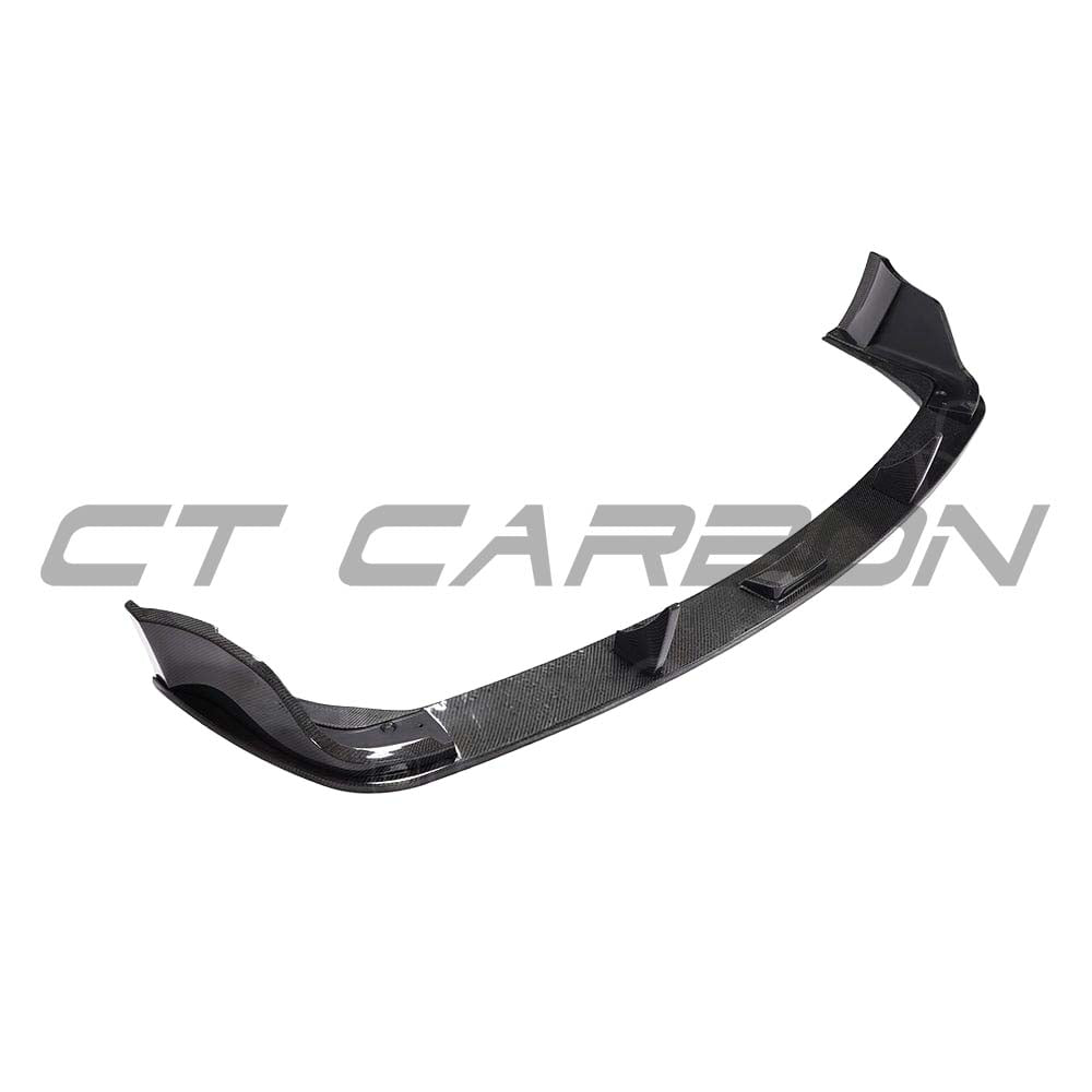 CT Carbon Toyota Supra 2019+ A90 Ultimate Carbon Fibre Diffuser kit installed on the rear of the sporty coupe.