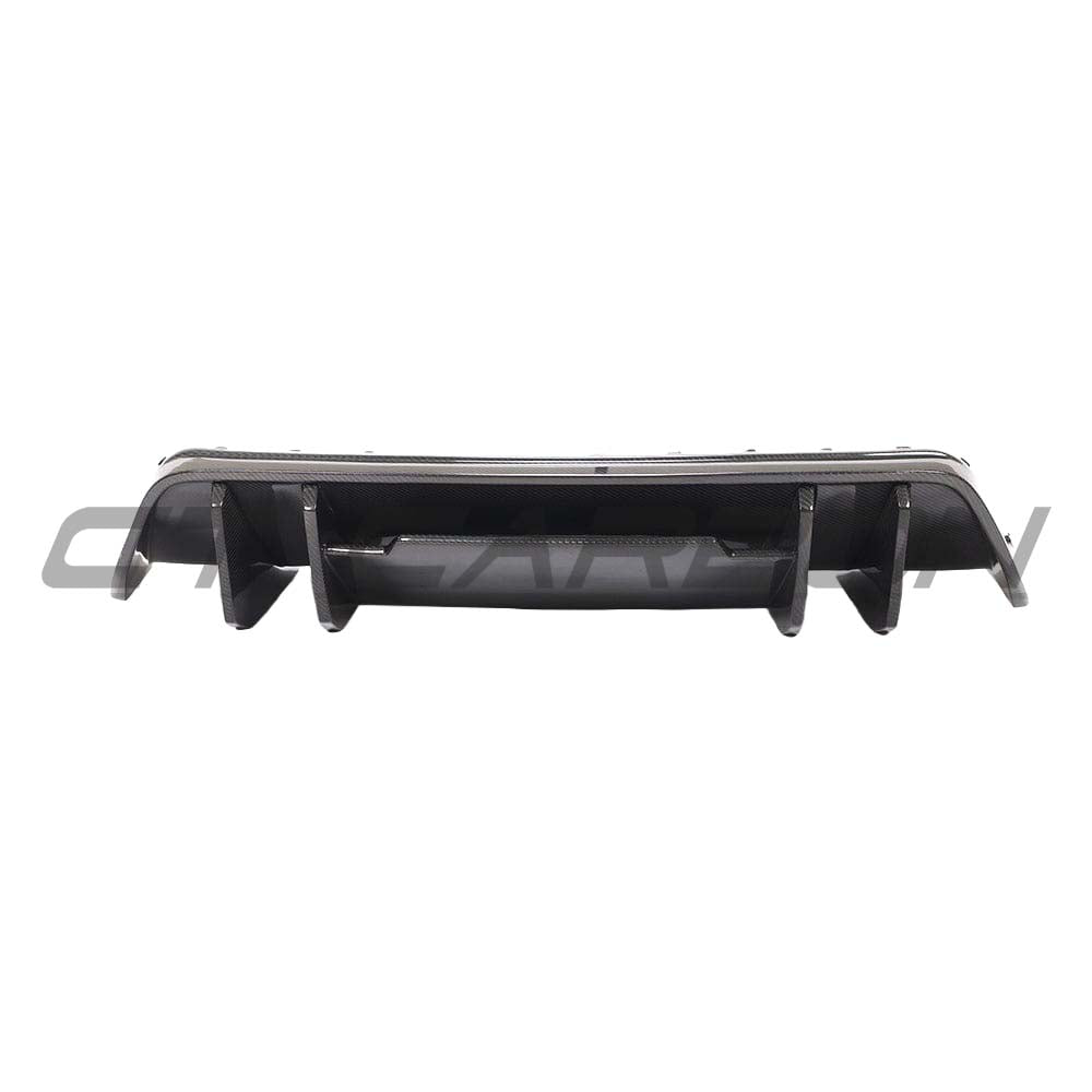 Full car carbon fibre kit for Audi R8 V10 Gen 2 from CT Carbon, featuring V-style components on a sleek sports car.