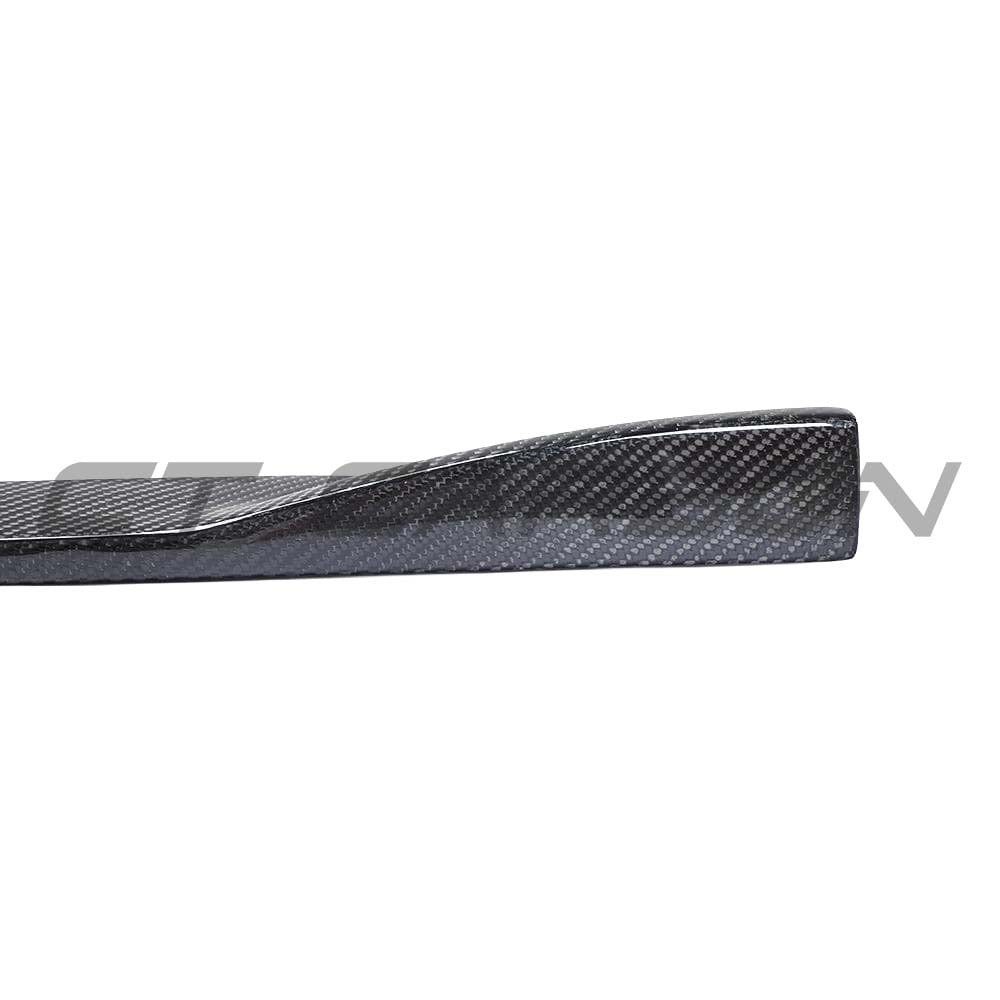 BMW F87 M2 CT Carbon full carbon fibre kit installed, showcasing lightweight, high-performance carbon fiber components for the vehicle.