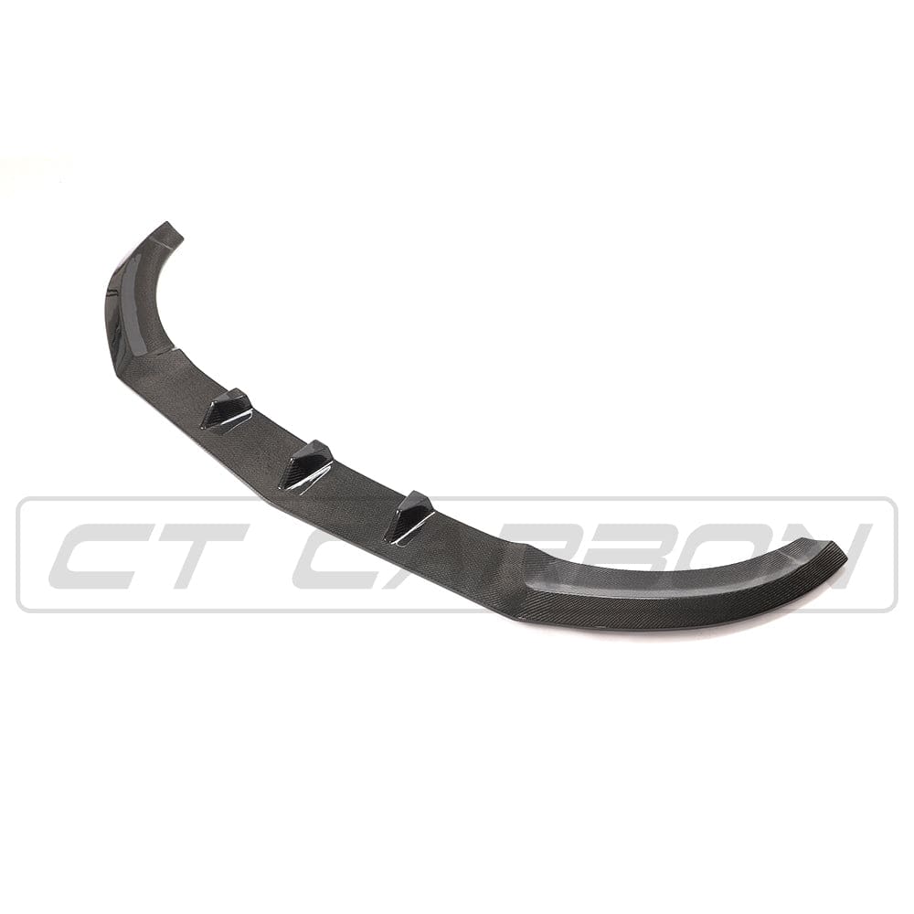 Full carbon fiber kit for Mercedes C-Class C43 W205 coupe by CT Carbon, featuring hood, roof, and side mirror covers.