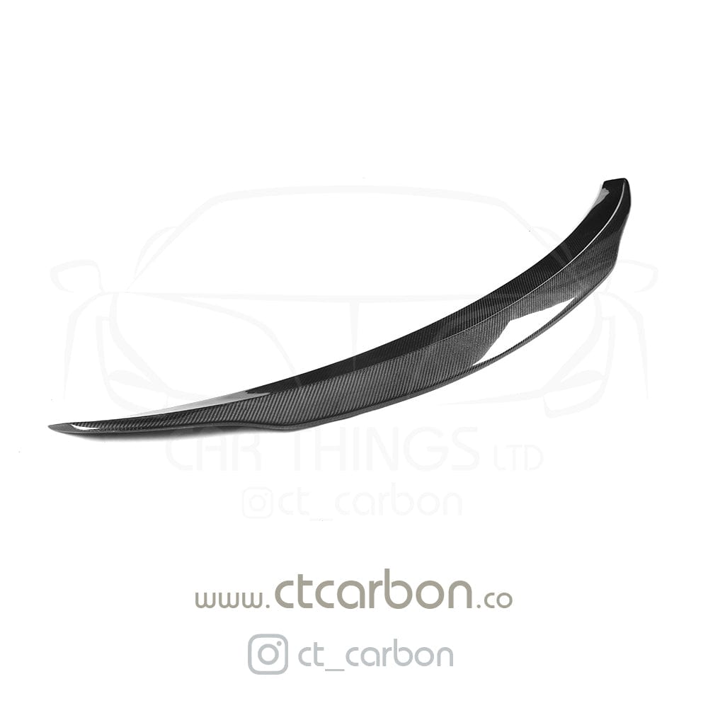 Full carbon fiber kit for Mercedes C63 W205 saloon by CT Carbon, featuring B-style design for a sleek, sporty look.