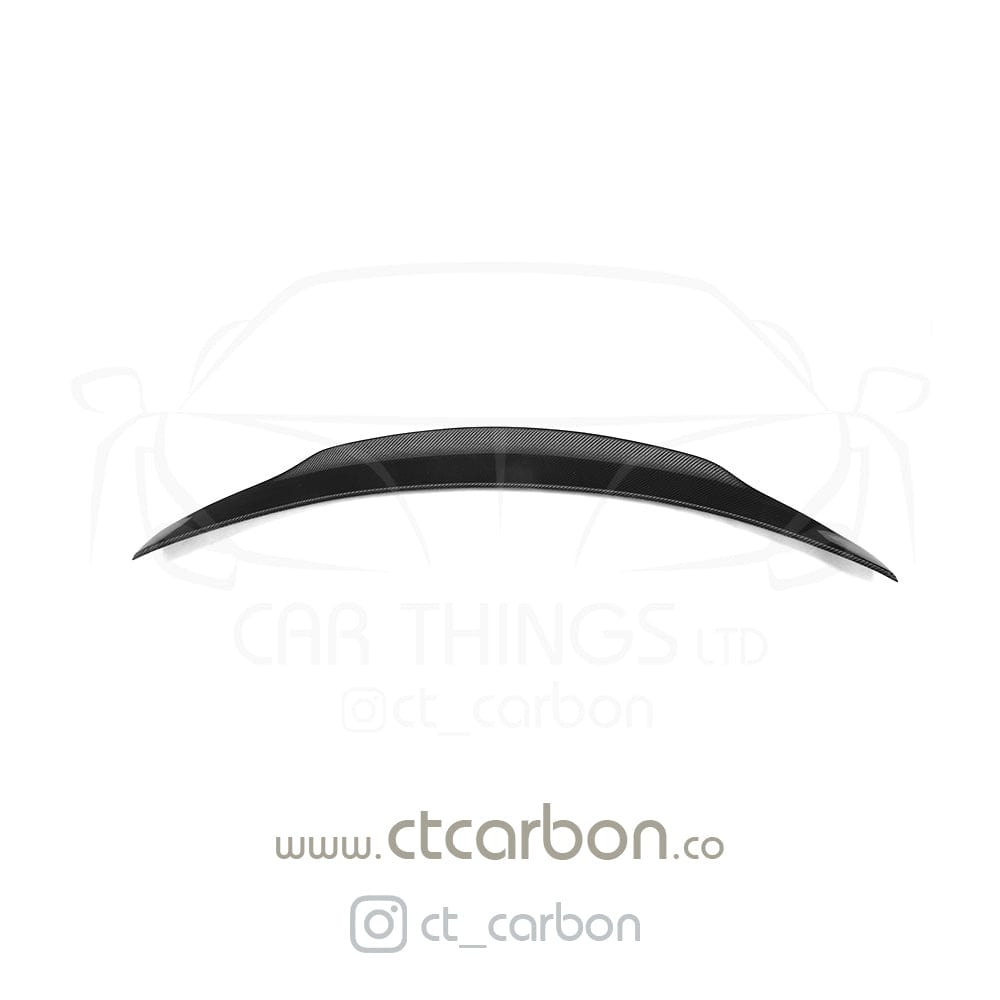 Full carbon fiber kit for Mercedes C63 W205 saloon by CT Carbon, including front bumper, side skirts, and rear diffuser.
