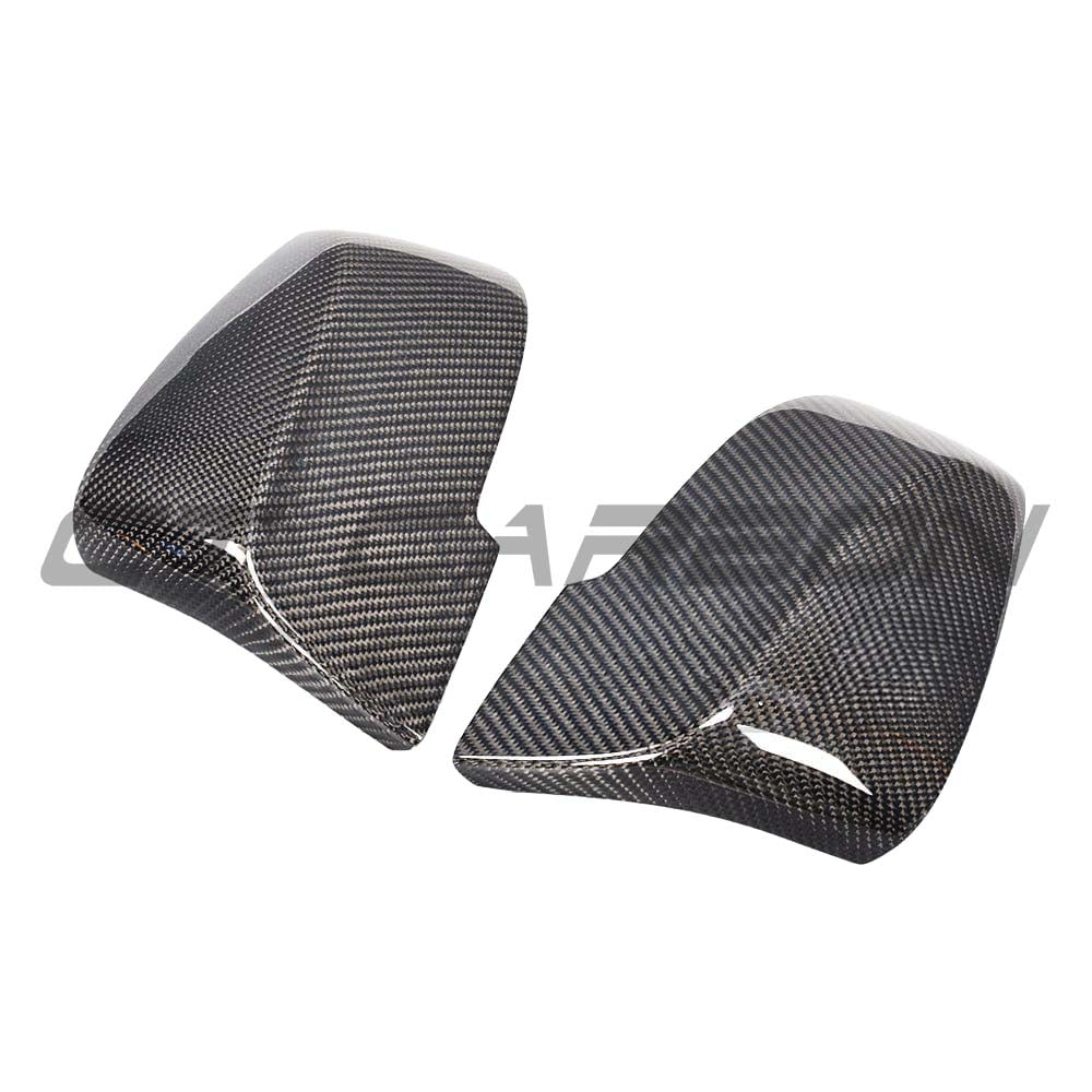 BMW Fxx series carbon mirror replacement by CT Carbon, OE-style side mirrors for 1, 2, 3, 4 Series vehicles.