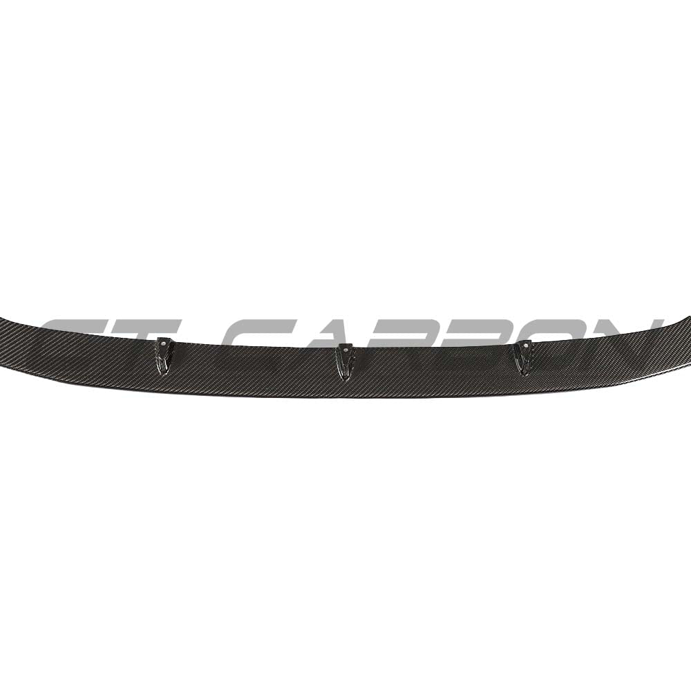 Carbon fibre splitter and side skirts kit for Audi RS3 8V saloon, featuring CT Carbon full carbon fibre upgrade.