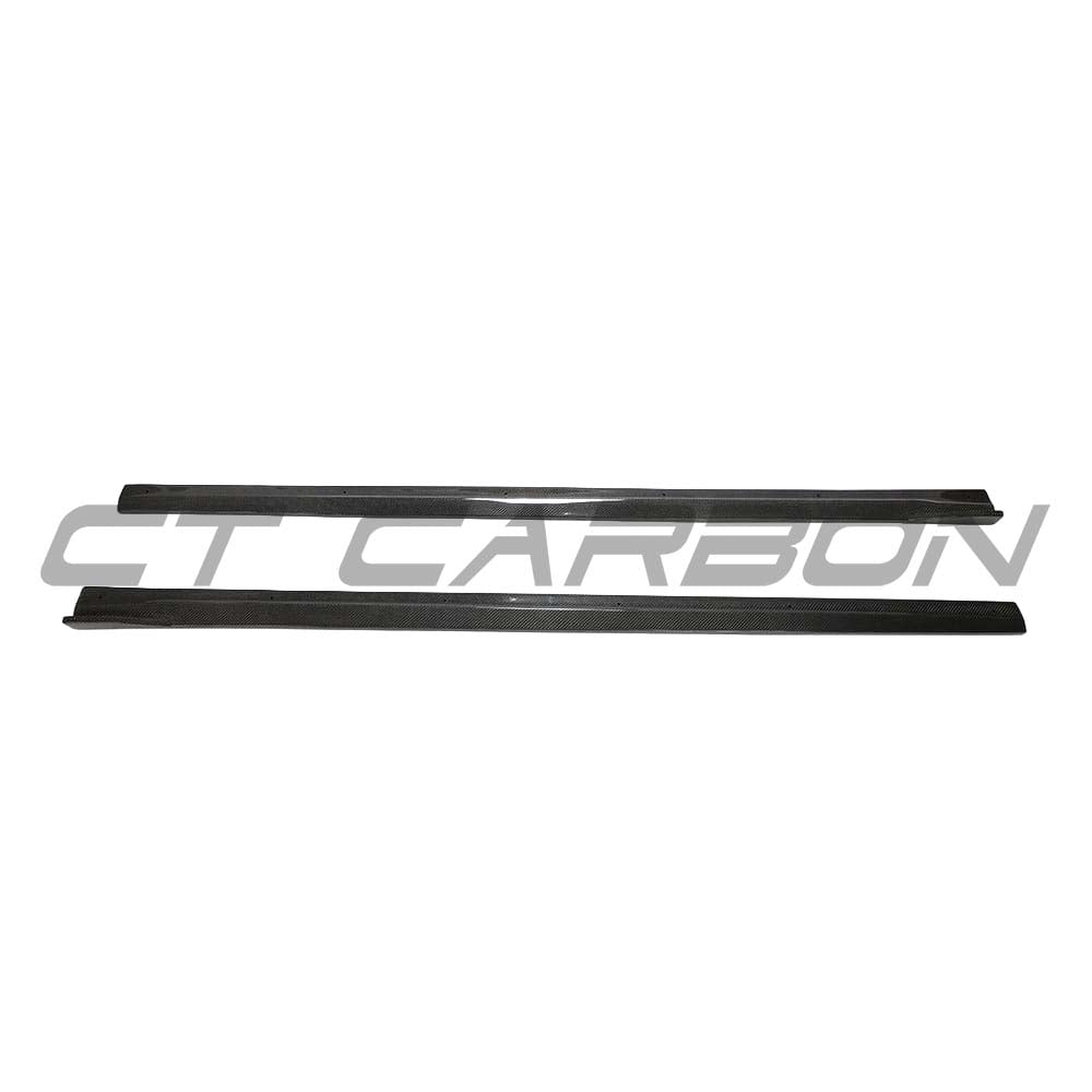 BMW F87 M2C Competition full carbon fiber kit by CT Carbon, featuring splitters and aerodynamic components in a 3D style.