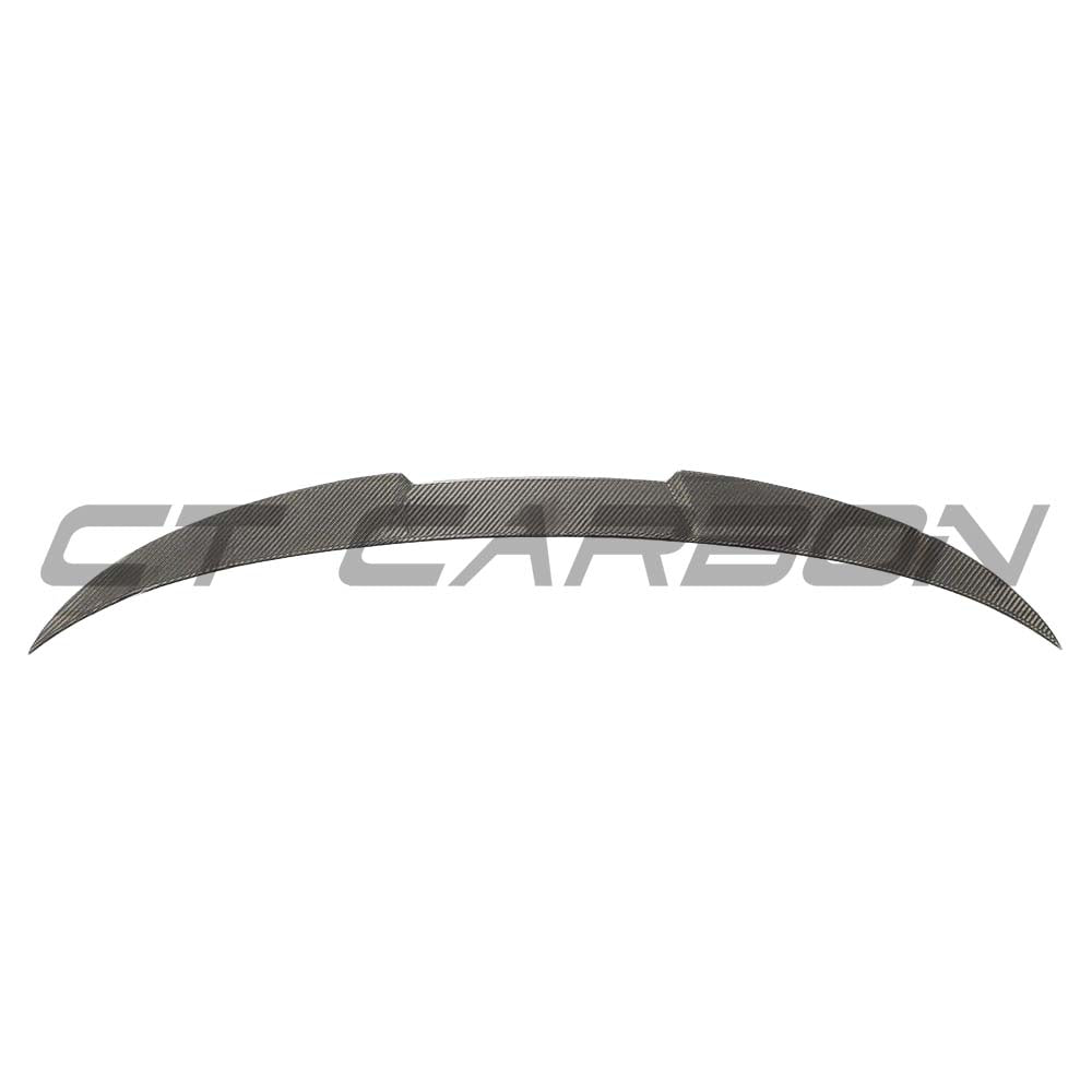 BMW G23 4 Series convertible carbon fibre kit with CT Carbon spoiler, featuring lightweight, aerodynamic design for enhanced performance.