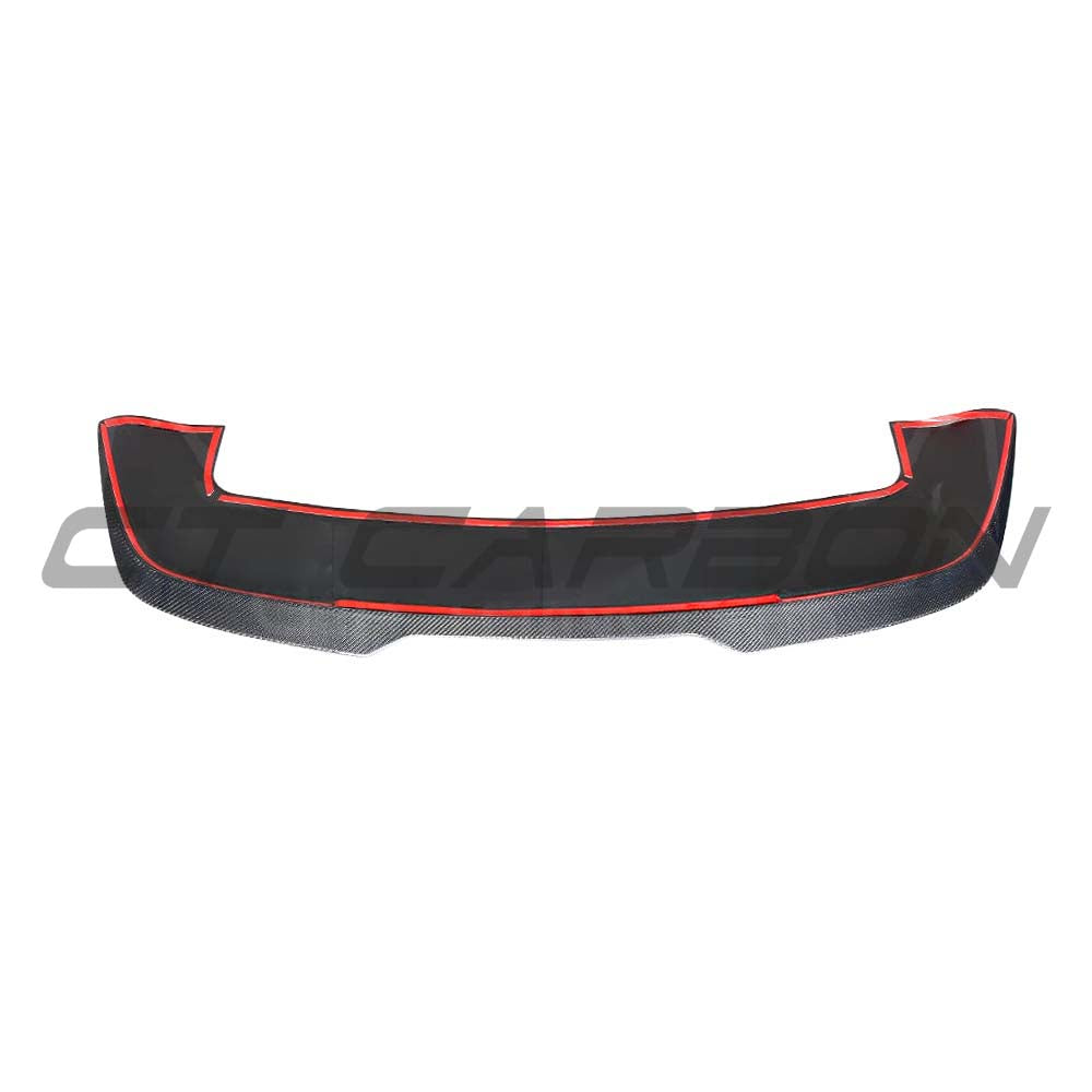 BMW G05 X5/X5M 2023+ CT Carbon full carbon fibre spoiler kit for enhanced aerodynamics and sporty look.