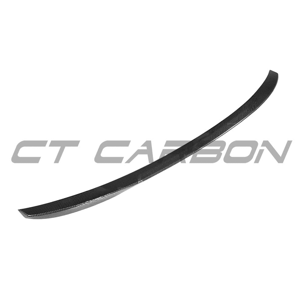 BMW G30 5 Series carbon fibre kit by CT Carbon, featuring M4-style spoiler and performance vehicle enhancements.