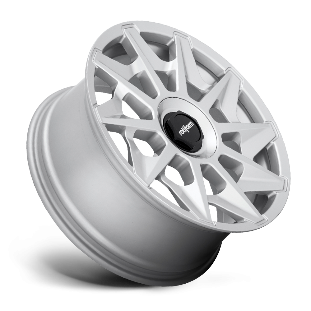 Rotiform CVT wheels in black, matte anthracite, and silver finish displayed in a product image.