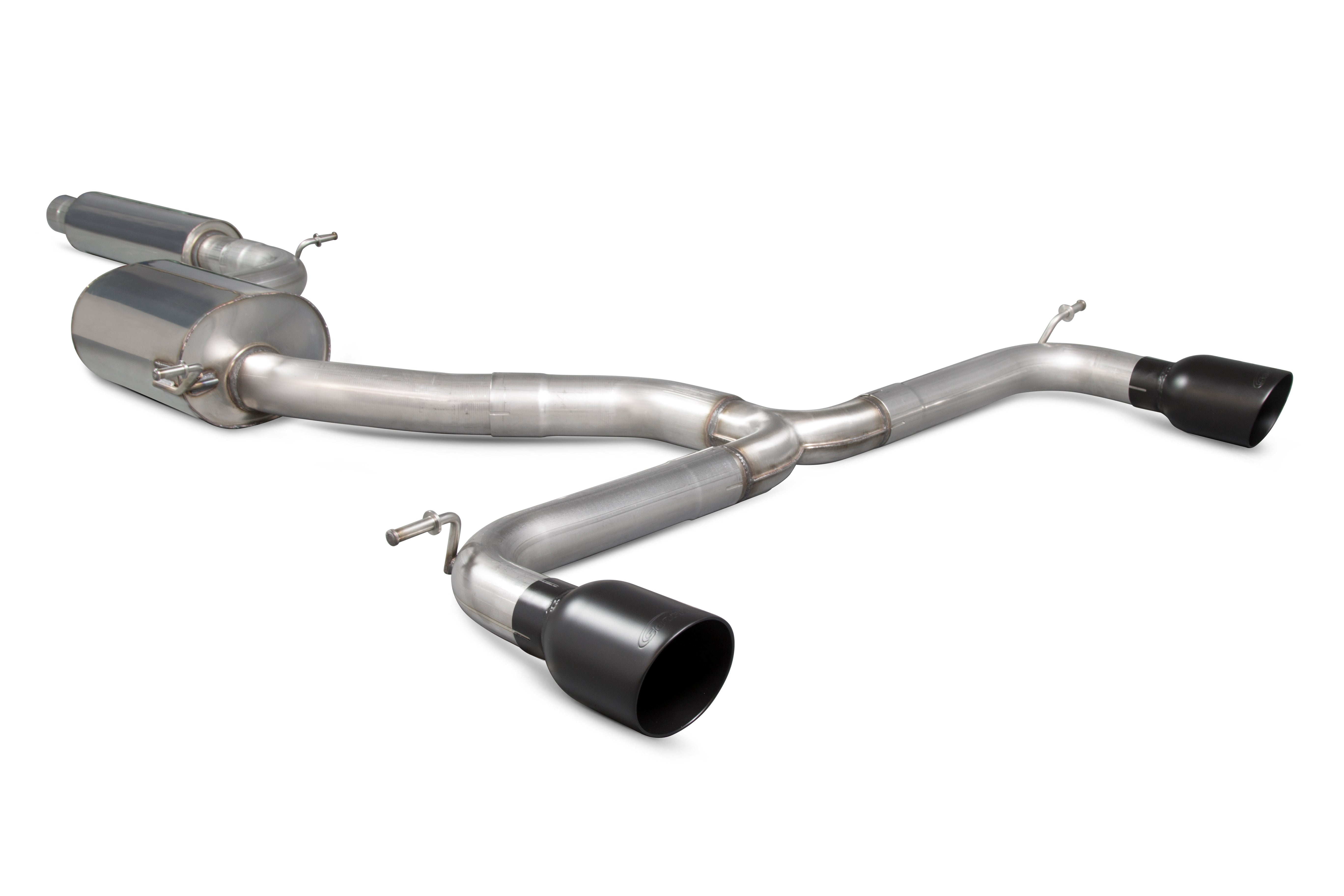 Scorpion Volkswagen Golf Mk7.5, 1.5 TSI Resonated Cat-Back Exhaust - product view