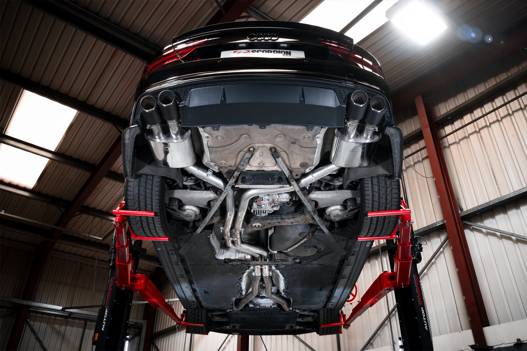 Scorpion Audi S6 S7 C7 Non-Res Half Exhaust System - product image 9
