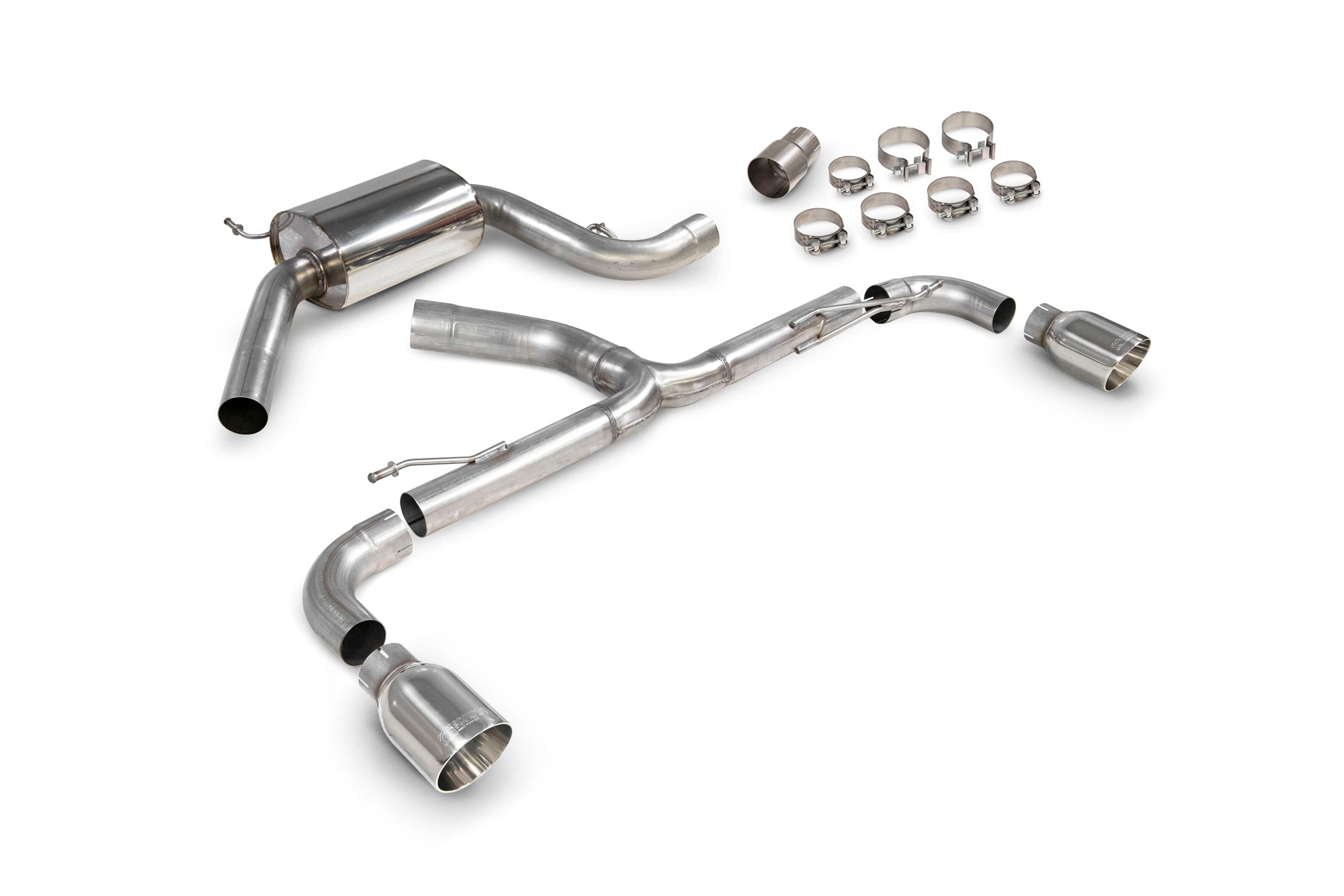 Scorpion Volkswagen Golf Mk6 Gti 2.0 Tsi & Edition 35 Resonated Cat-Back Exhaust - product image 5