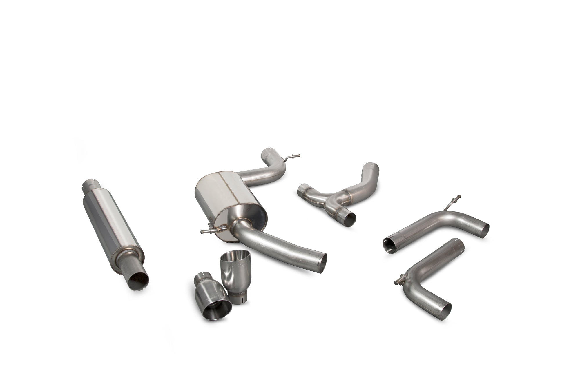 Scorpion Volkswagen Golf MK7.5 GTI Non GPF Model Only Resonated Cat-Back Exhaust - product image 4