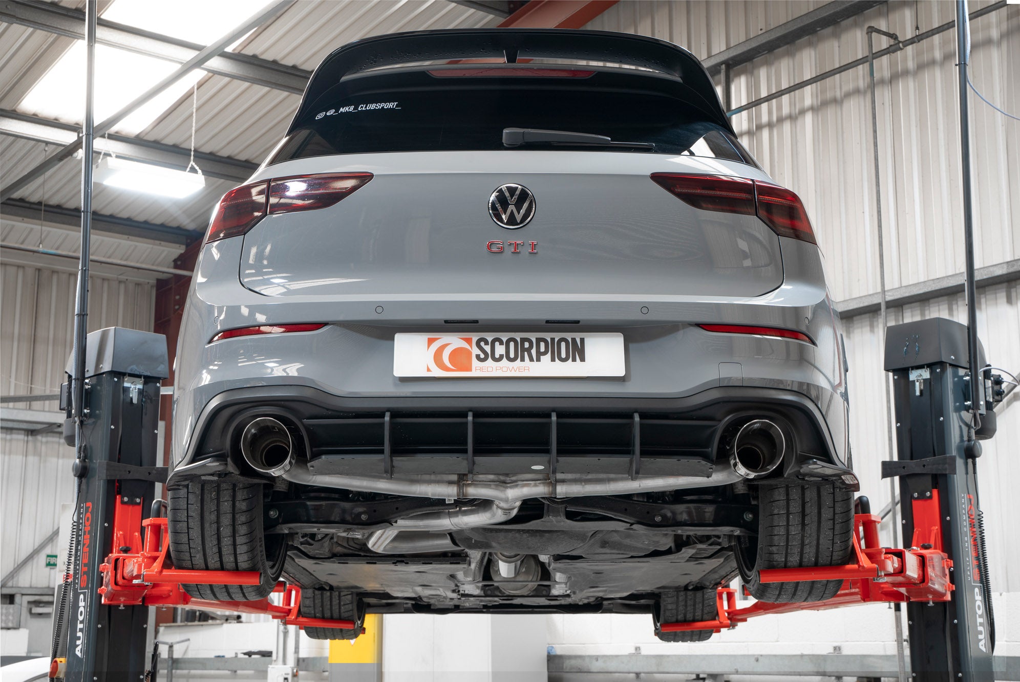 Scorpion Volkswagen Golf MK8 MK 8.5 GTI Clubsport Resonated GPF-Back Exhaust - product image 9