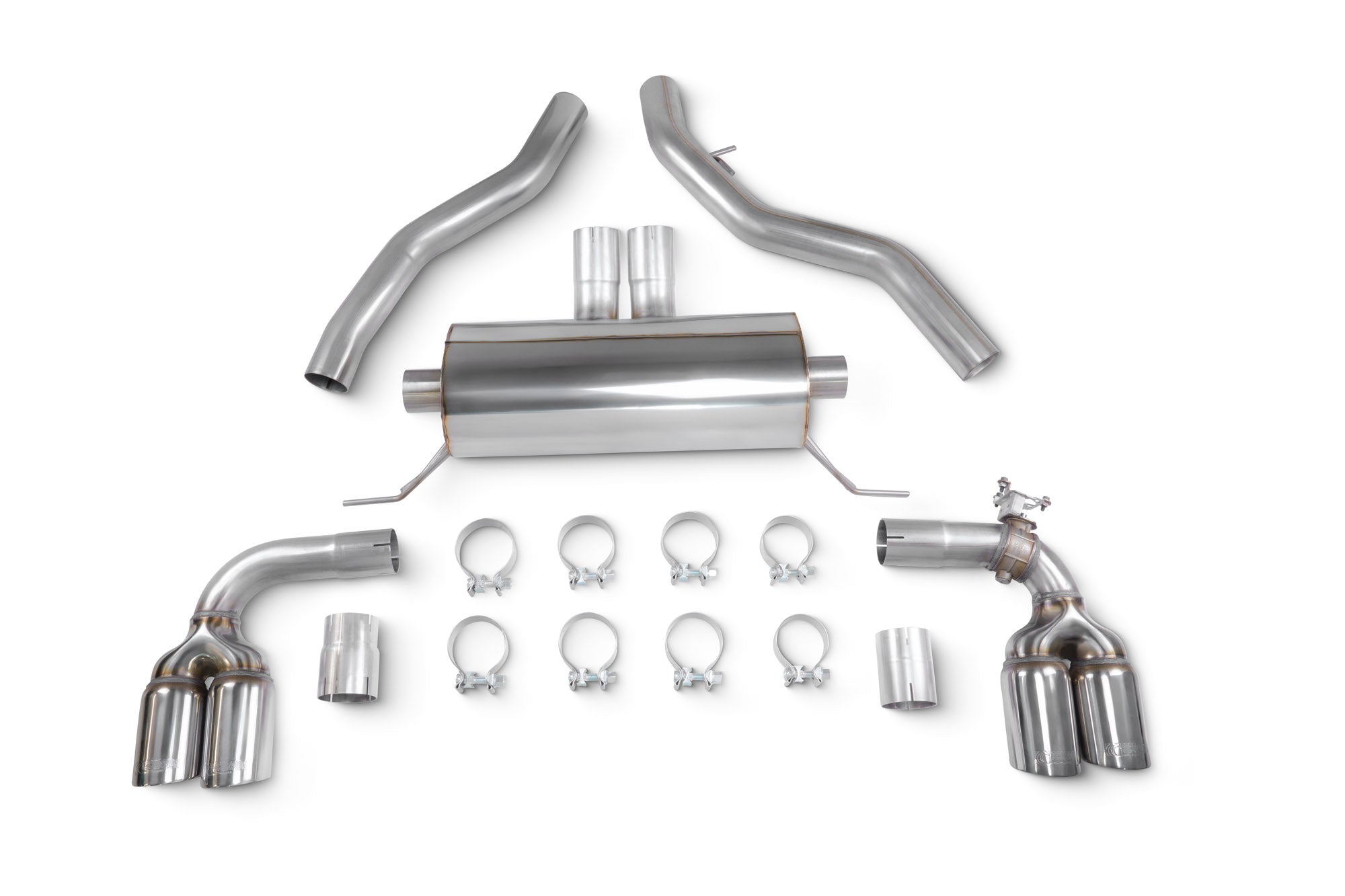 Scorpion BMW M240i G42 including xDrive GPF-Back Exhaust - rear detail view