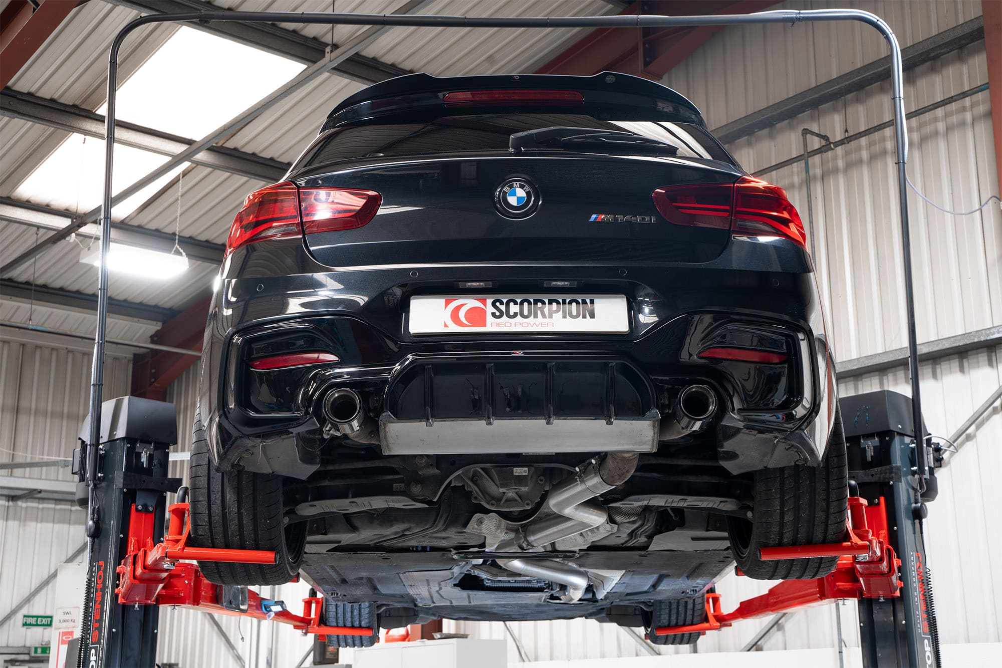 Scorpion BMW 1 Series F20 F21 F22 Resonator Delete Pipe - kit view