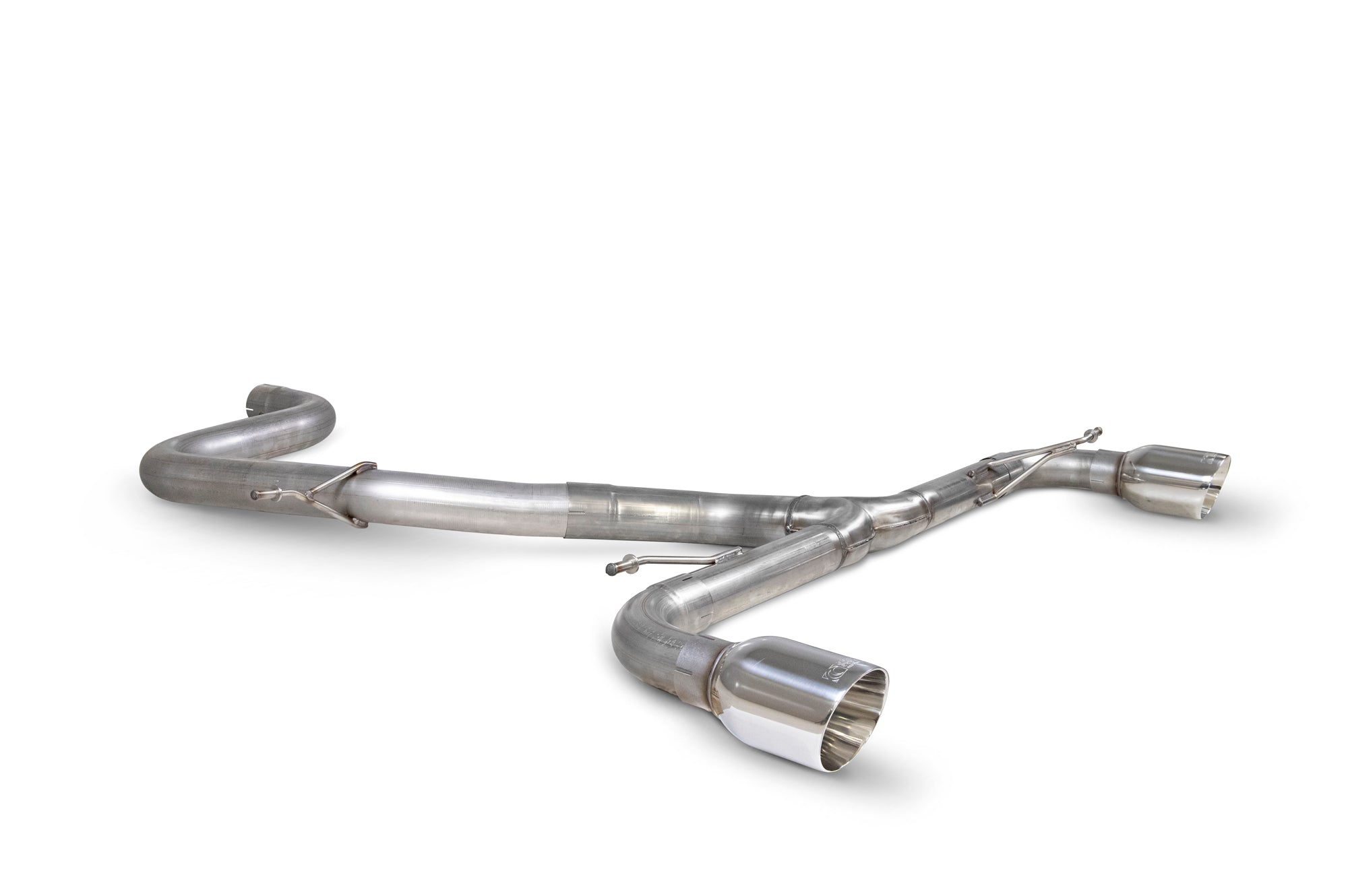 Scorpion Volkswagen Golf Mk6 Gti 2.0 Tsi & Edition 35 Non-Res Cat-Back Exhaust - product view - Polished Daytona 100mm