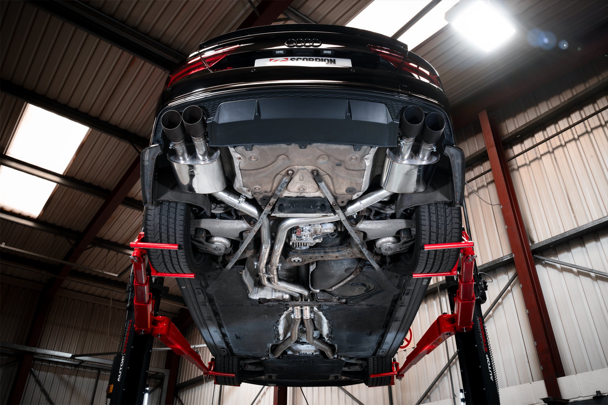 Scorpion Audi S6 S7 C7 Non-Res Half Exhaust System - product image 6