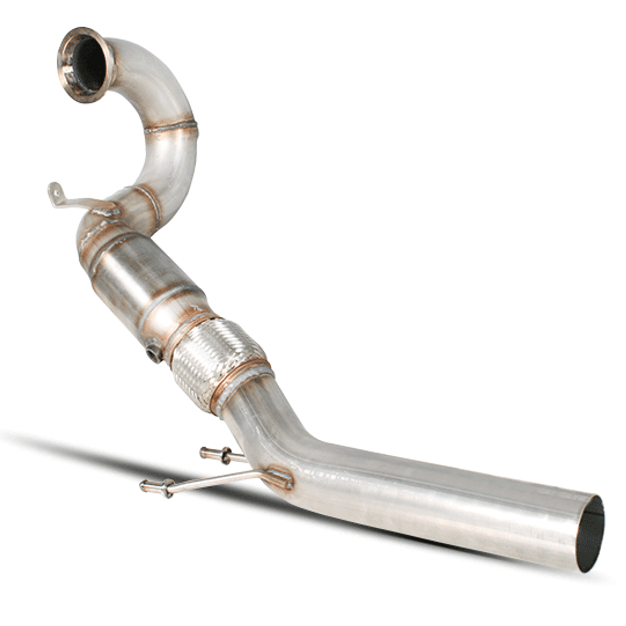 Scorpion Downpipe and Cat / Decat - Volkswagen Golf Mk7 'R' - Nineteen72 Performance