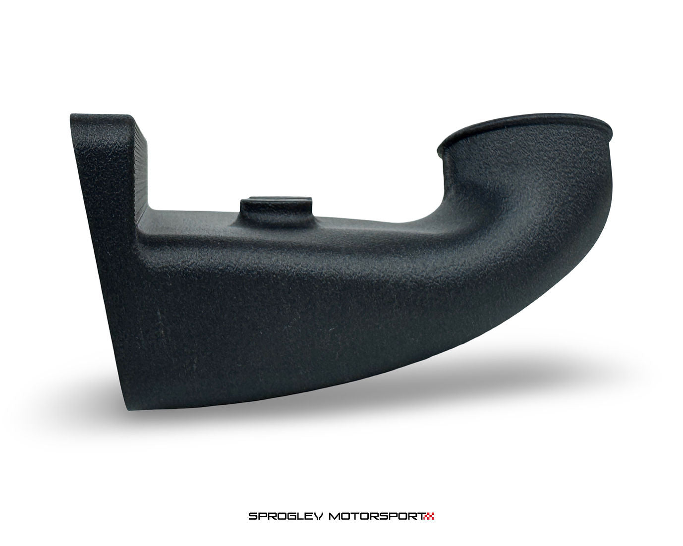 Sprogley Motorsport MQB lower control arm brake cooling kit with ducts for improved airflow and brake performance.