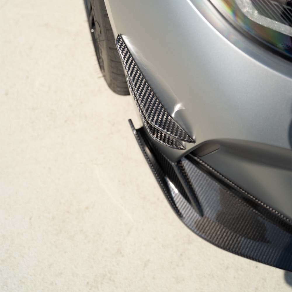 BMW G81 M3 Touring full carbon fibre kit by CT Carbon, featuring aerodynamic parts and sleek carbon fiber finish.
