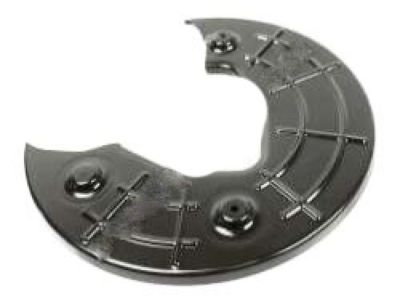 Genuine BMW F87 M2 front left brake dust shield 34118058655