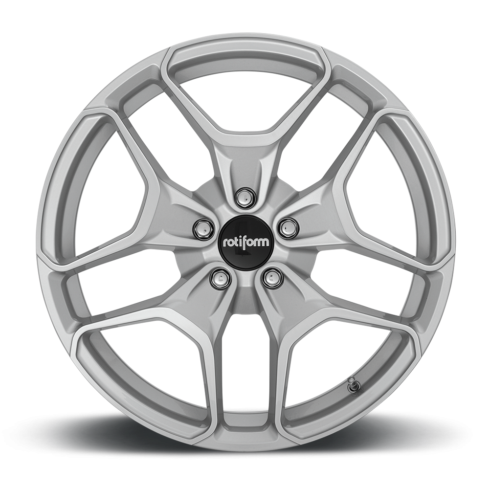 Rotiform HUR black, matte anthracite, and gloss silver wheels with machined face, 19-inch size, 8-inch width, ET45 offset.