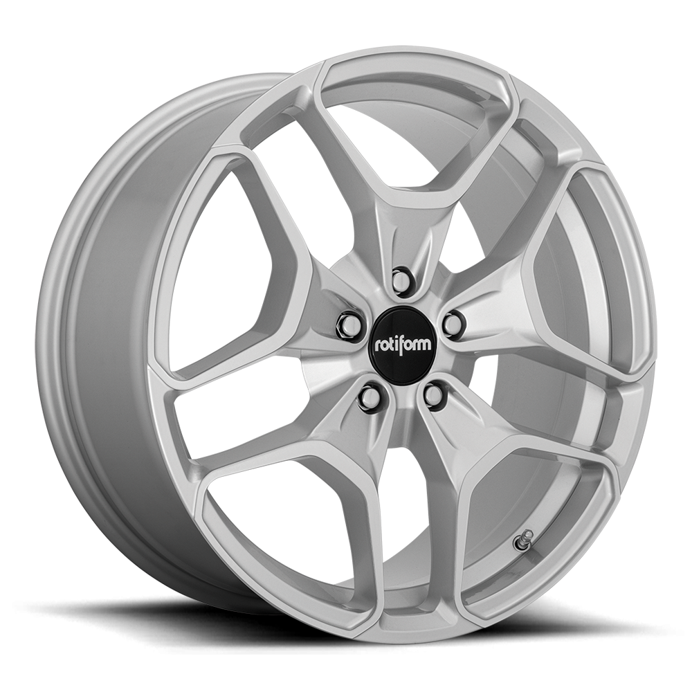 Rotiform HUR black, matte anthracite, and gloss silver alloy wheels with 19-inch size and machined accents.