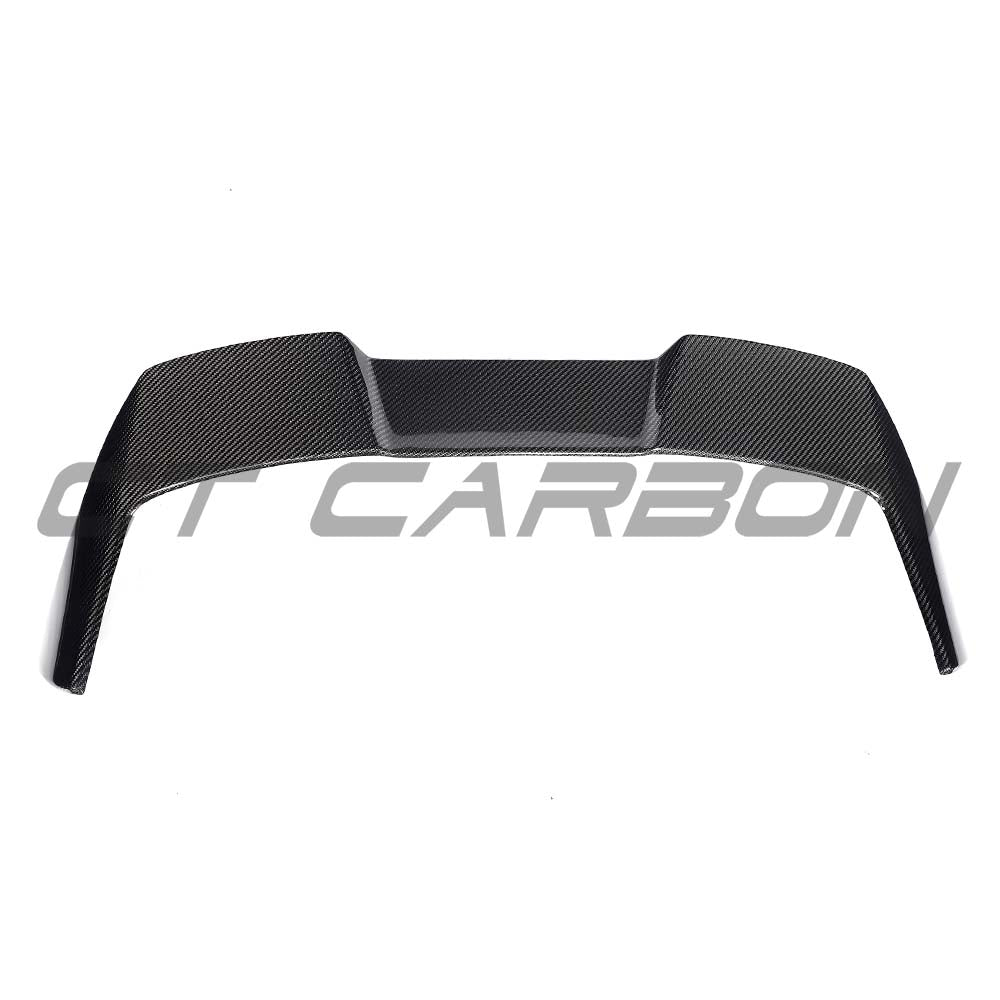 Carbon fiber spoiler for Audi A3/S3/RS3 8Y Sportback by CT Carbon, featuring a sleek, aerodynamic design from the CT Design V2 series.