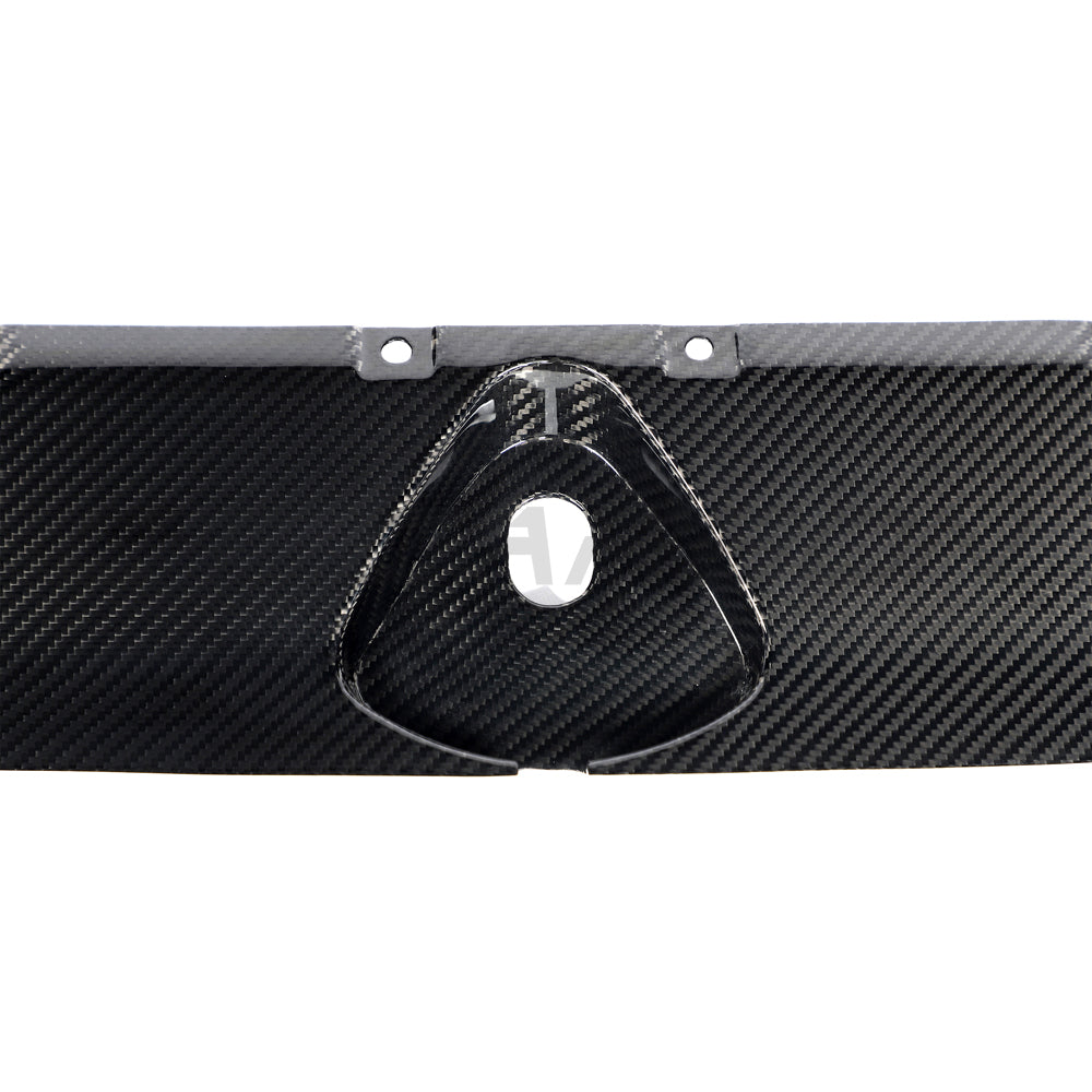 CT Carbon carbon fibre engine bay scuttle trim for Audi RS3 8Y 2020+, showing sleek black finish on engine bay accessory.