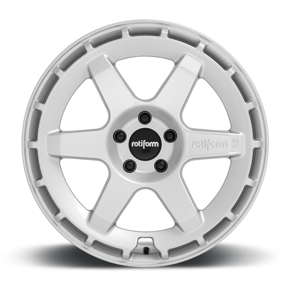 Rotiform KB1 wheels in black, matte anthracite, gloss silver, and white finishes, featuring a 19x8 inch size and five-lug design.