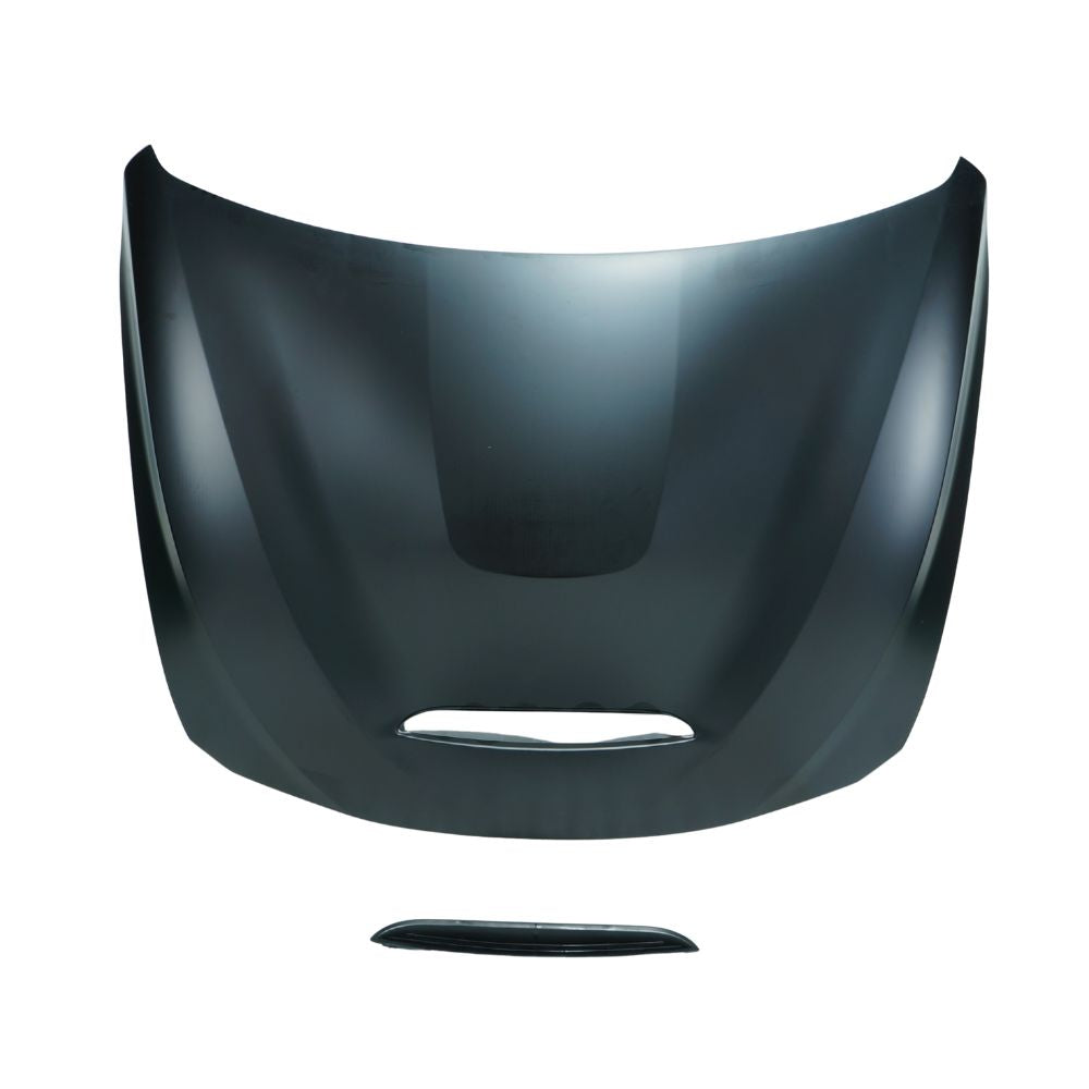 BMW 3 & 4 Series F30/F32/F33 aluminum bonnet by CT Carbon, showing the sleek, lightweight hood with smooth metallic finish.