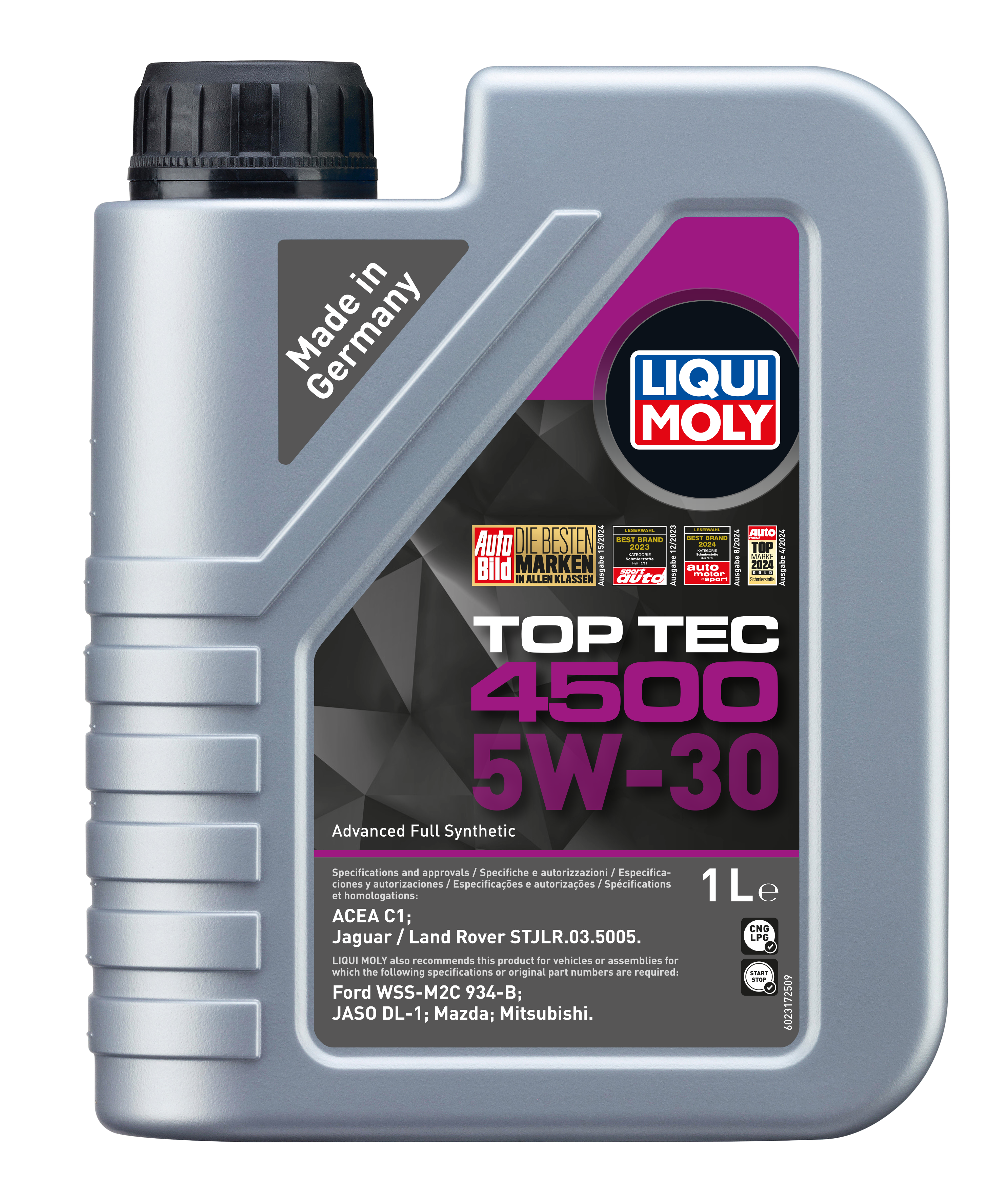 Liqui Moly Top Tec 4500 Engine Oil 5W-30 - 1 Litre