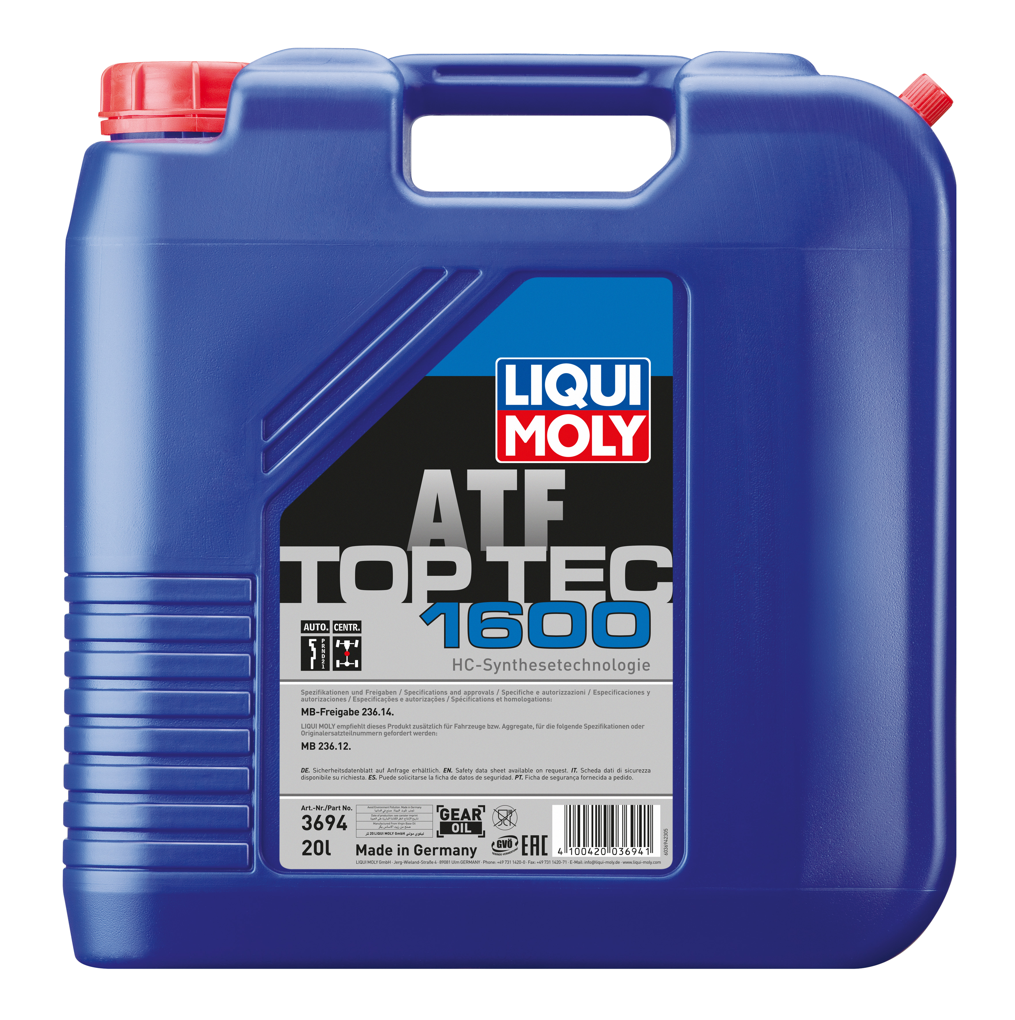 Liqui Moly Top Tec ATF 1600 - 20 Litres