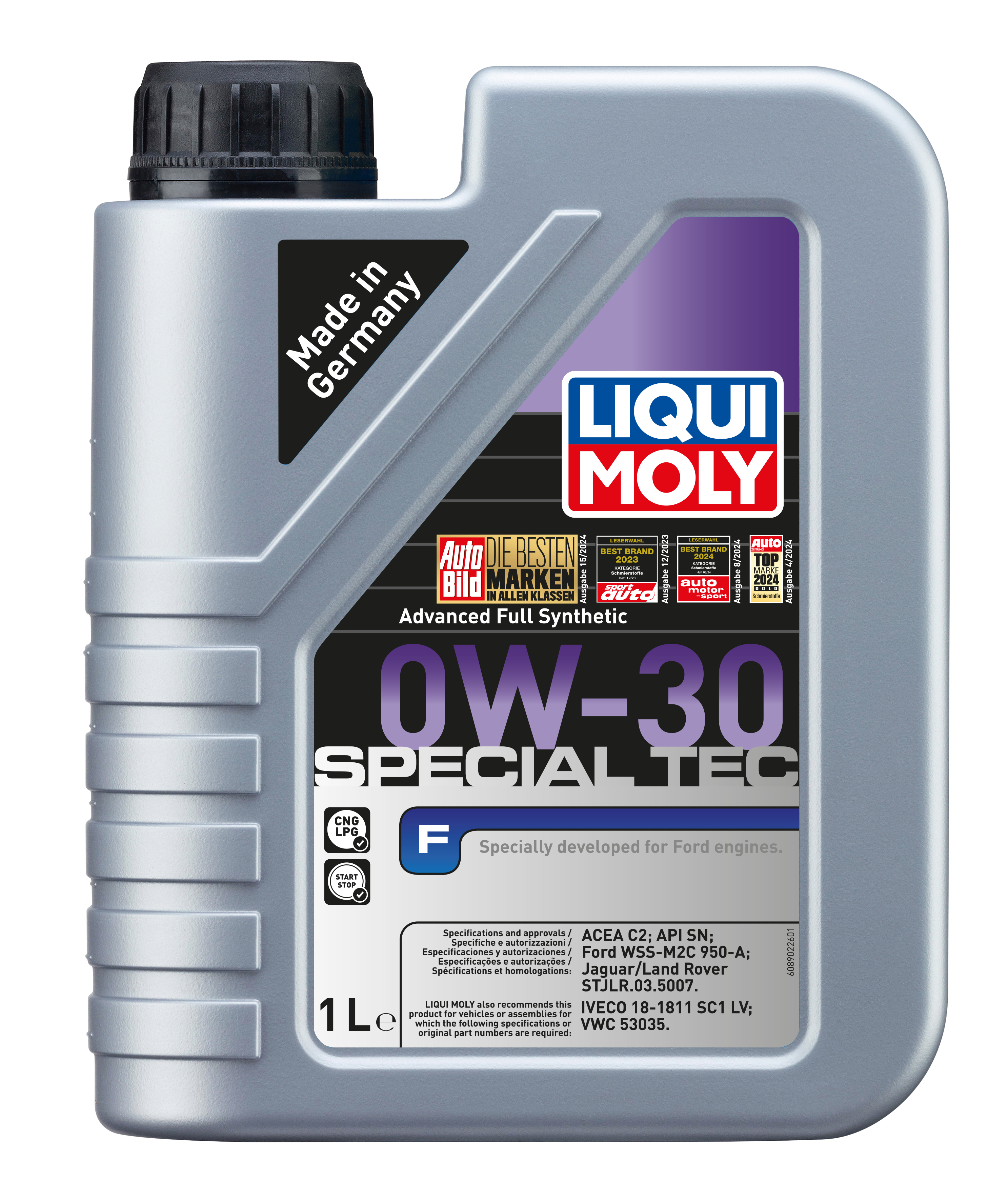 Liqui Moly Special Tec F Engine Oil 0W-30 - 1 Litre