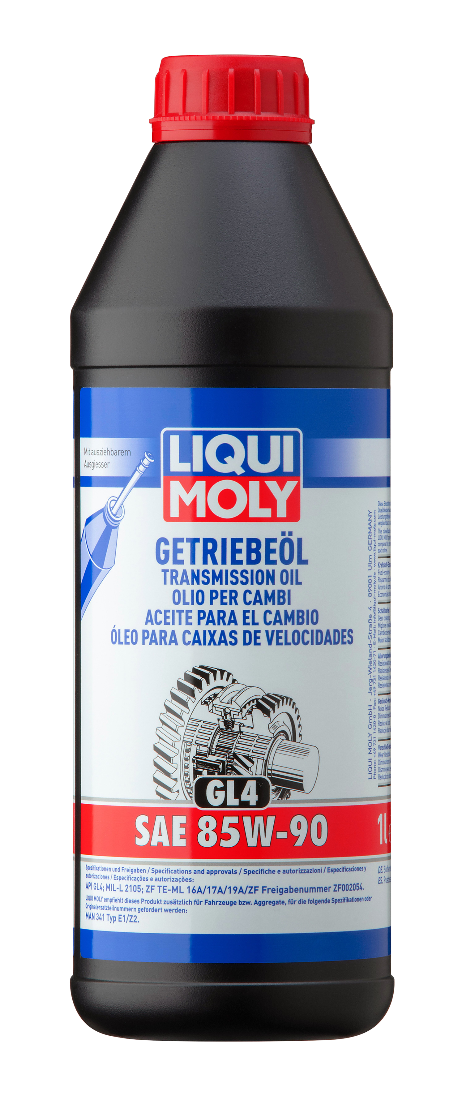 Liqui Moly Gear Oil GL4 SAE 85W-90 - 1 Litre
