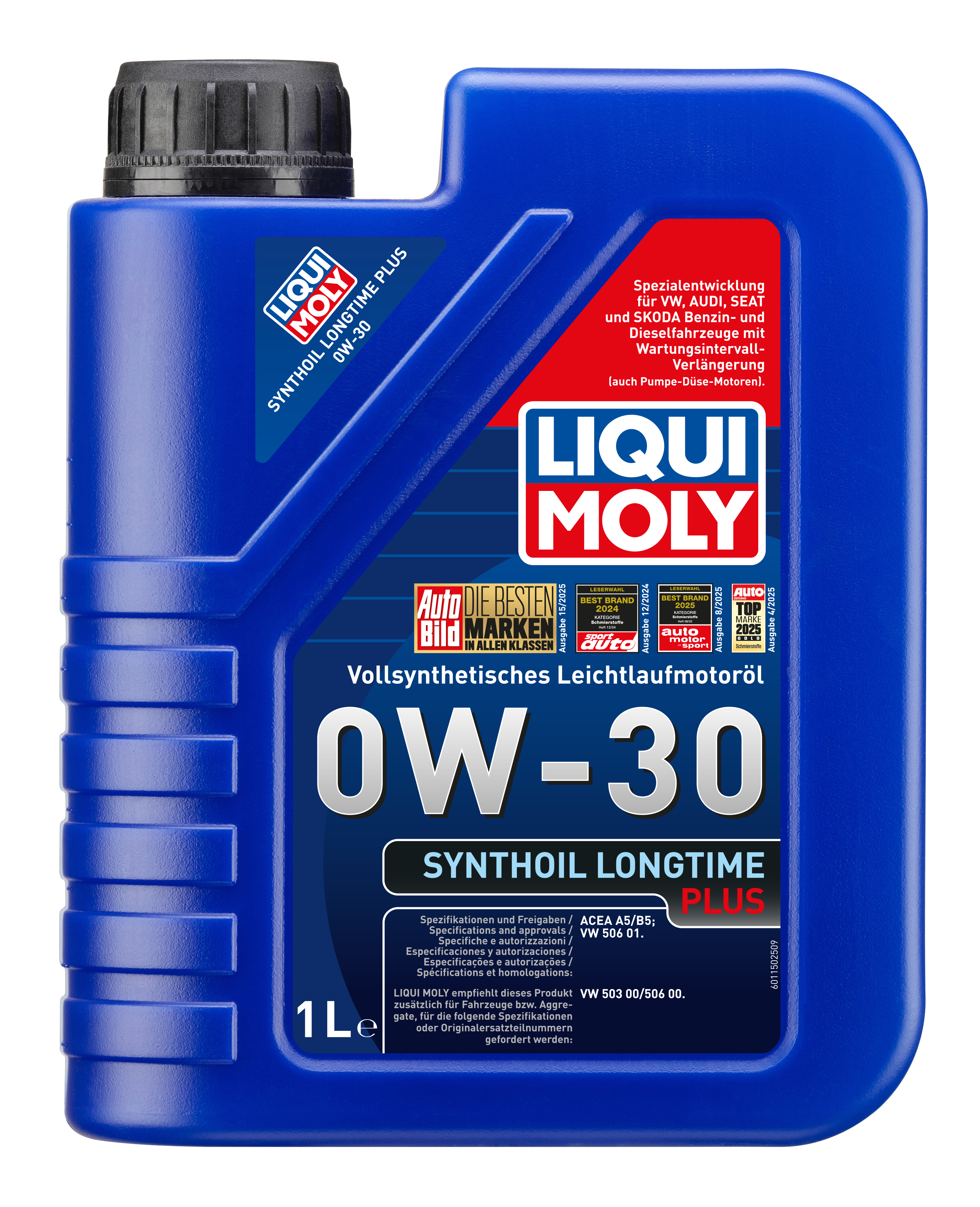 Liqui Moly Synthoil Longtime Plus Engine Oil 0W-30 - 1 Litre