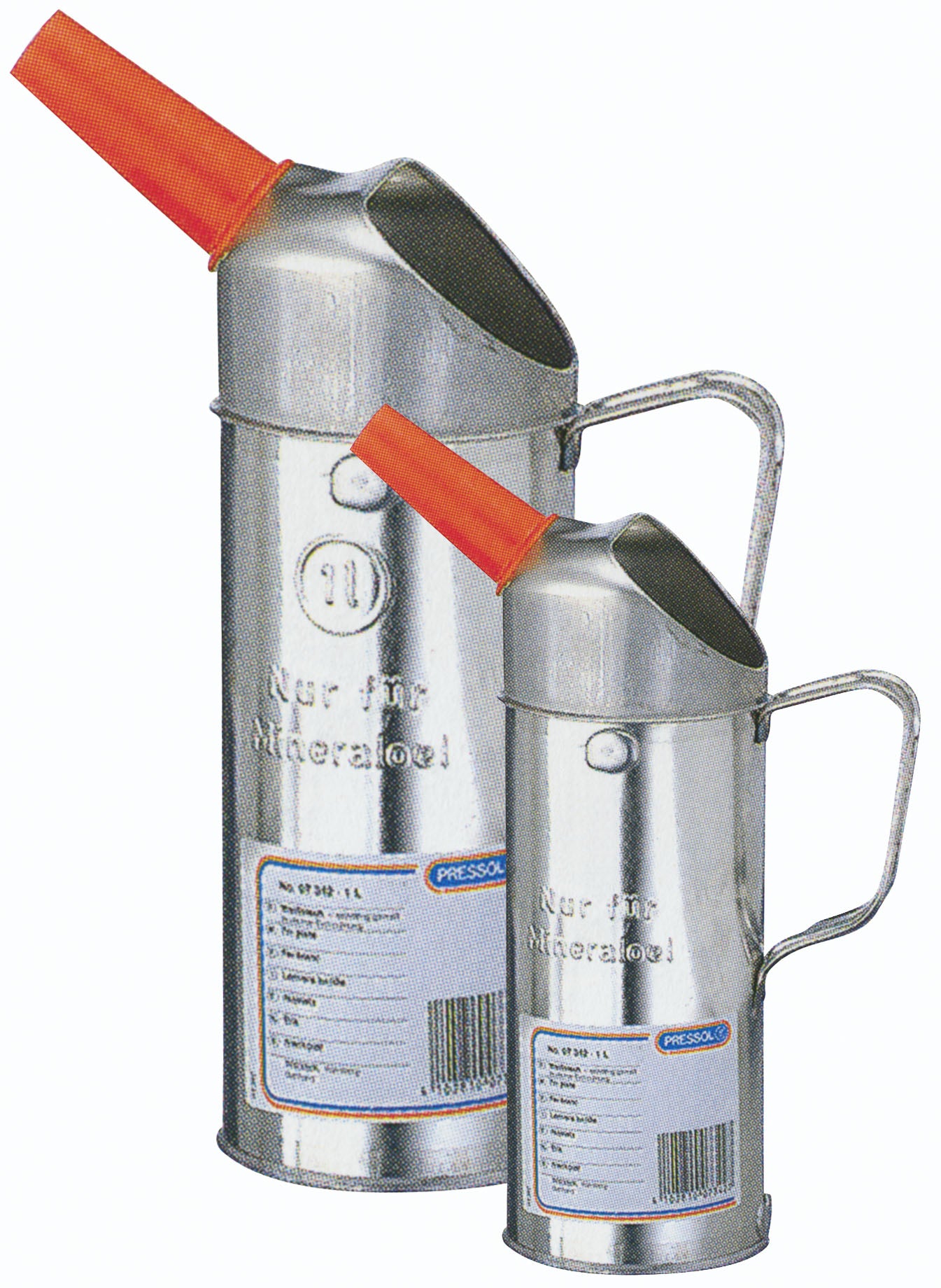 Liqui Moly workshop tools measuring cup set with multiple transparent plastic cups for accurate fluid measurement.