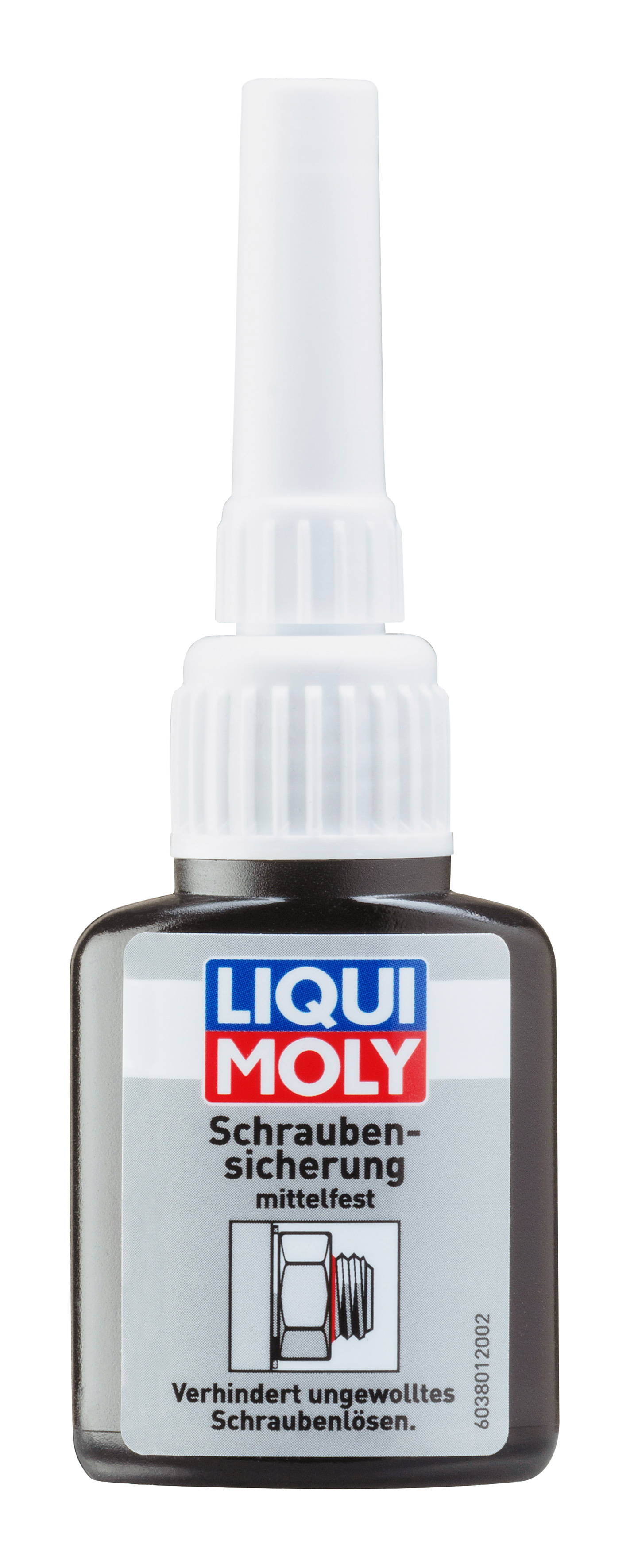 Liqui Moly Screw Retainer Medium Strength adhesive tube for securing screws and fasteners in automotive and industrial applications