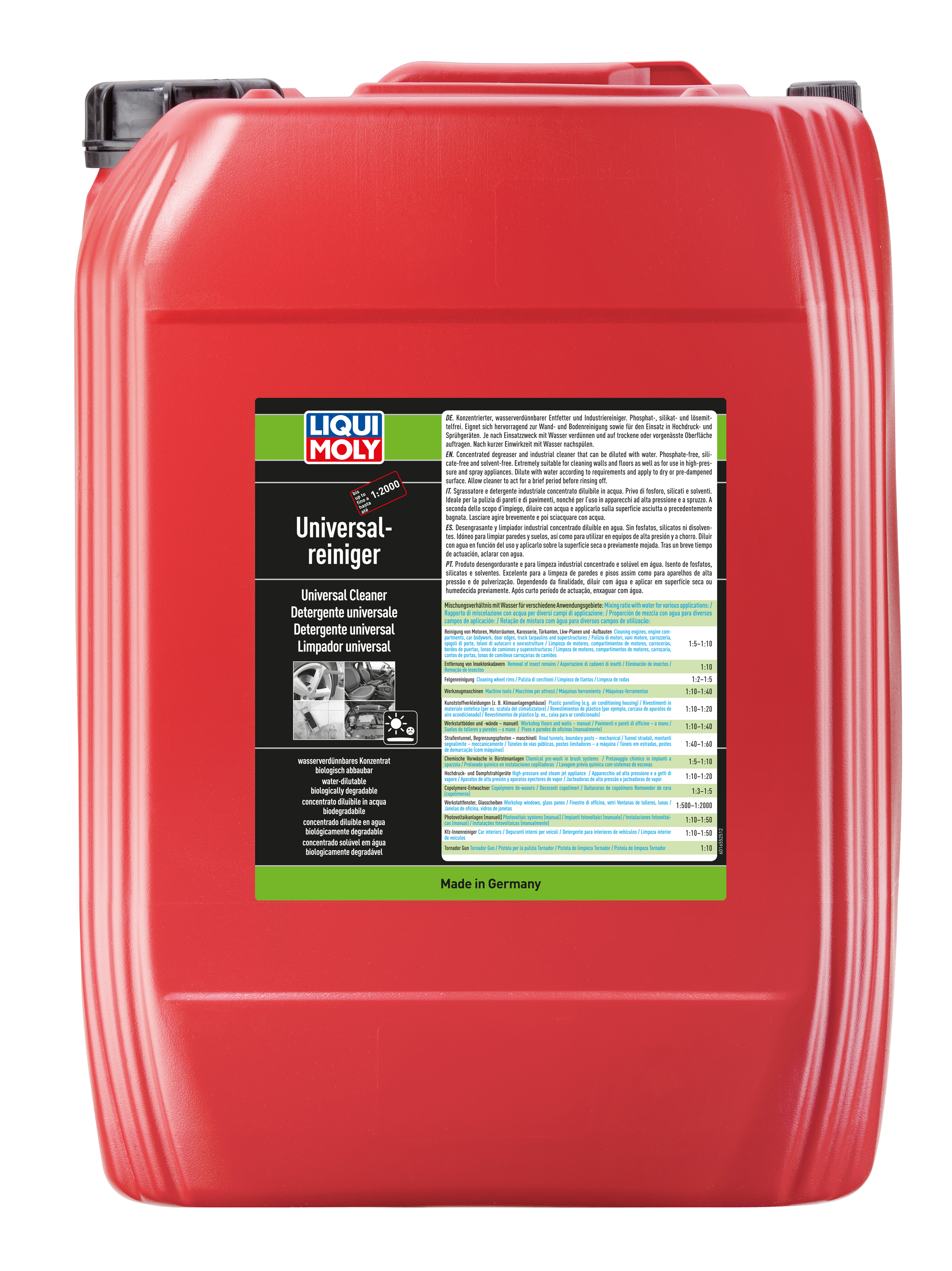 Liqui Moly Universal Cleaner - 20 Litres