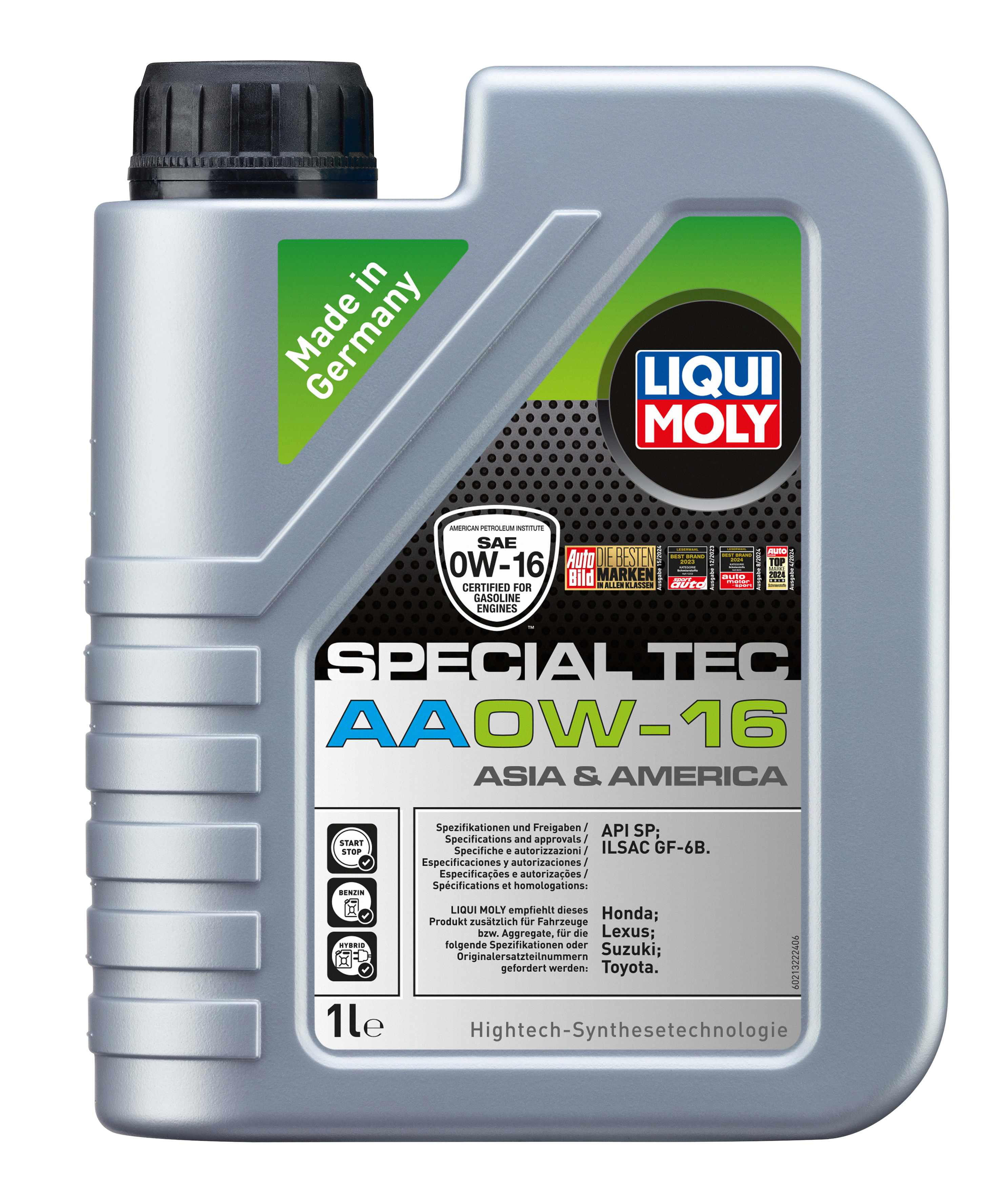 Liqui Moly Special Tec AA Engine Oil 0W-16 - 1 Litre