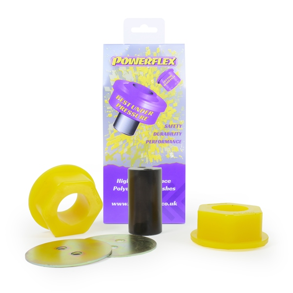 Powerflex PFR57-520 replacement front engine mounting bush for the specified Porsche 986 and 987.1 engine mount