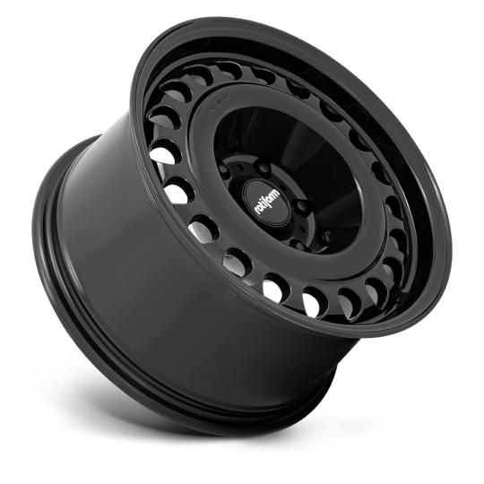 Rotiform STL 17x9 gloss black wheels with 6-lug bolt pattern and ET0 offset for stylish vehicle enhancement