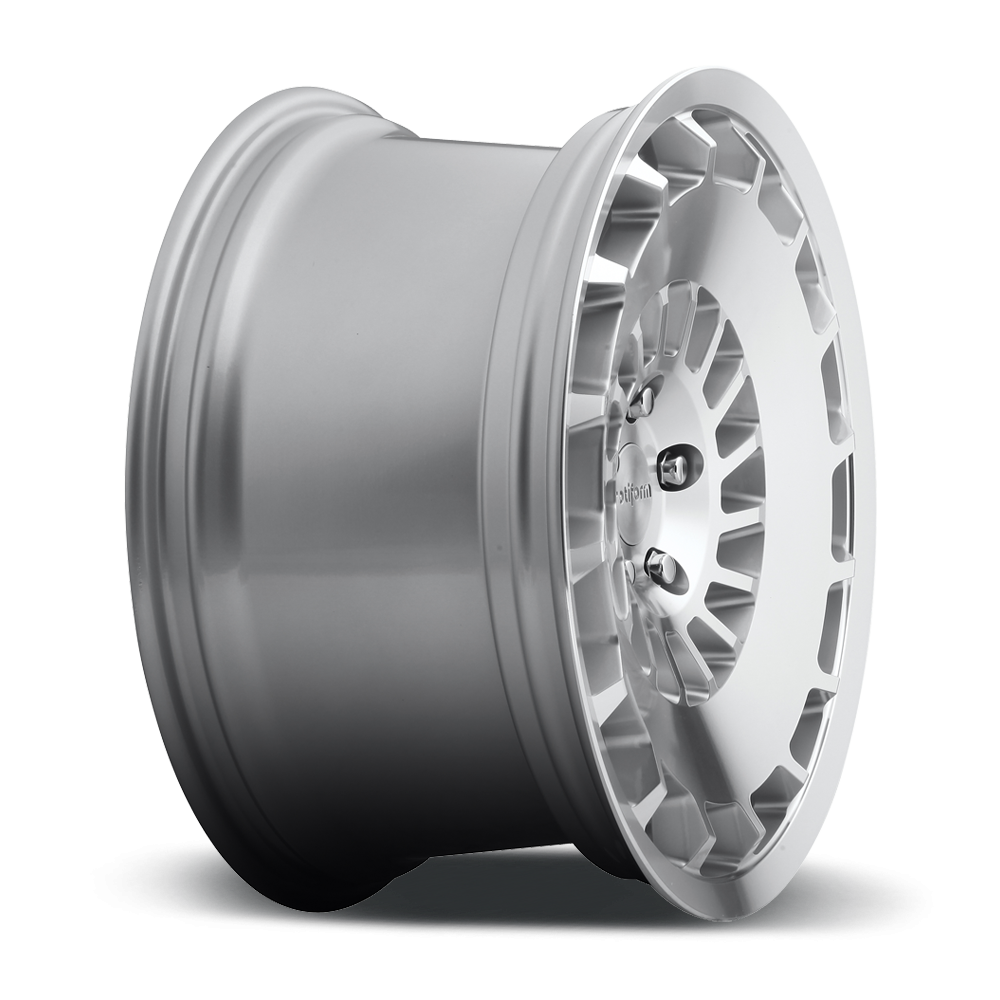 Rotiform CCV wheels in black and machined silver finish, 18x9.5-inch alloy wheels with detailed spoke design.