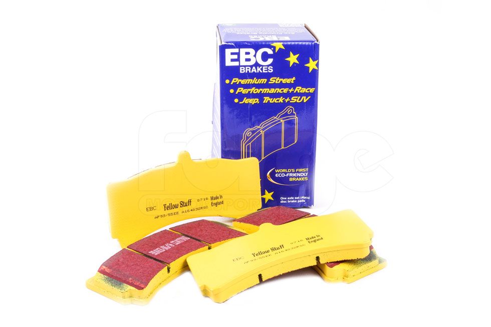 EBC Yellow Stuff Pads for the Rear 4pot Forge Big Brake Kits – Volkswagen Golf MK5, GTI