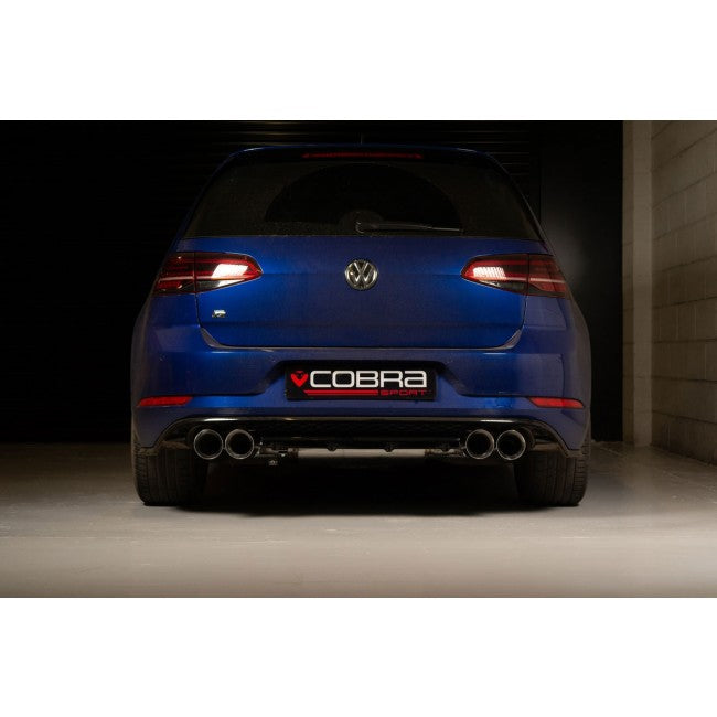 Cobra Sport - VW Golf R (Mk7.5) 2.0 TSI (5G) (18-20) Cat Back Performance Exhaust - Nineteen72 Performance