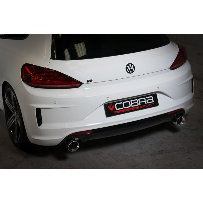 Cobra Sport - VW Scirocco R 2.0 TSI (09-18) Turbo Back Performance Exhaust - Nineteen72 Performance