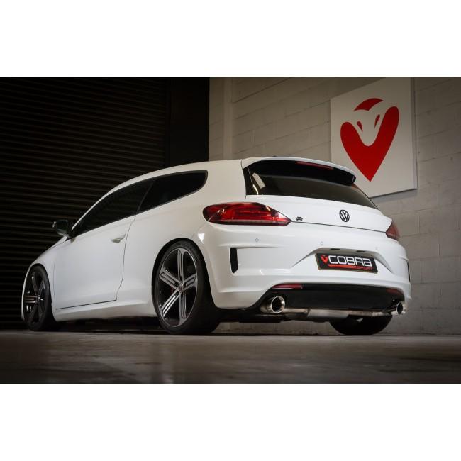 Cobra Sport - VW Scirocco R 2.0 TSI (09-18) Turbo Back Performance Exhaust - Nineteen72 Performance
