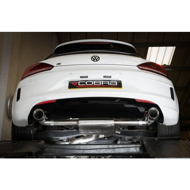 Cobra Sport - VW Scirocco R 2.0 TSI (09-18) Turbo Back Performance Exhaust - Nineteen72 Performance